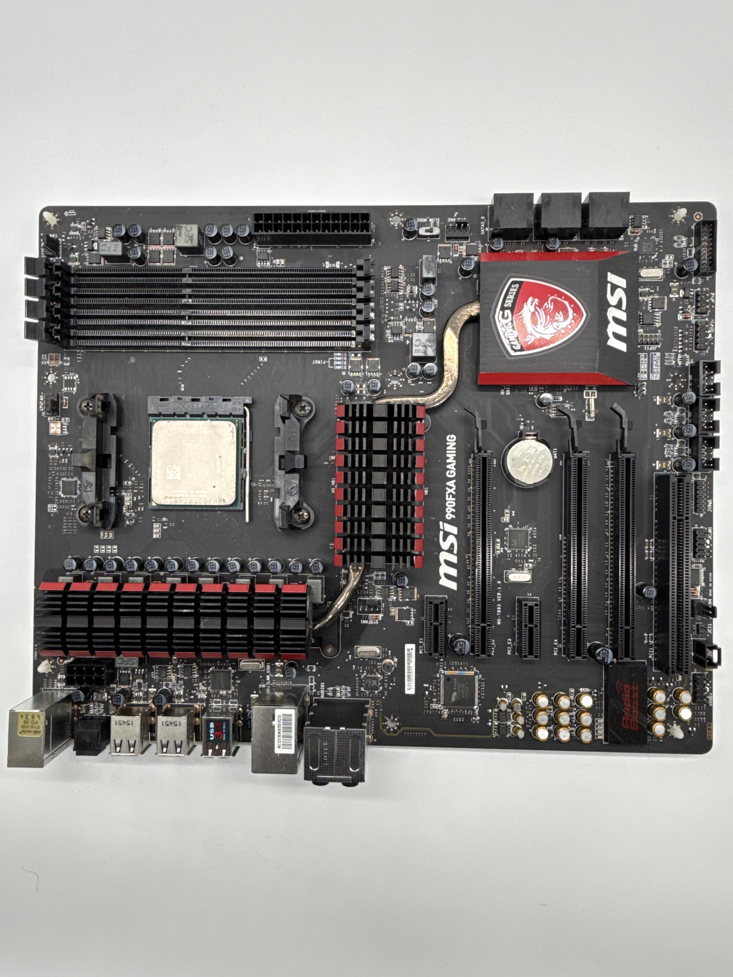 MSI 990FXA-GAMING AM3+ ATX Motherboard W/ AMD Athlon II X 2 3.4 GHz DUAL CORE