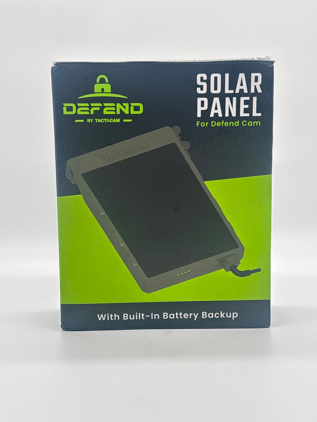 Tactacam Solar Panel Black Solar Power Open Box Condition