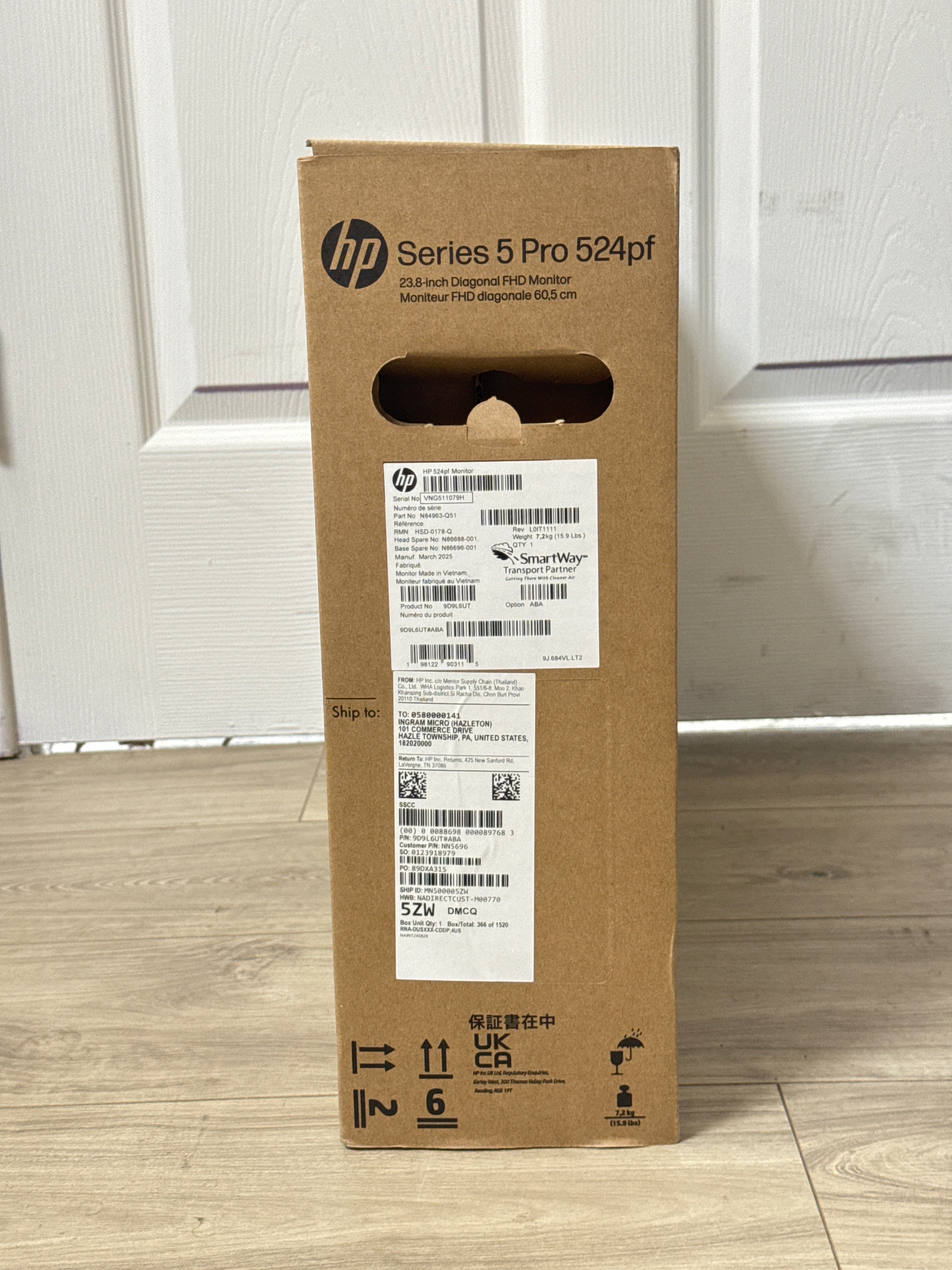 HP Series 5 Pro 524pf 23.8" IPS LCD Monitor - New In Box