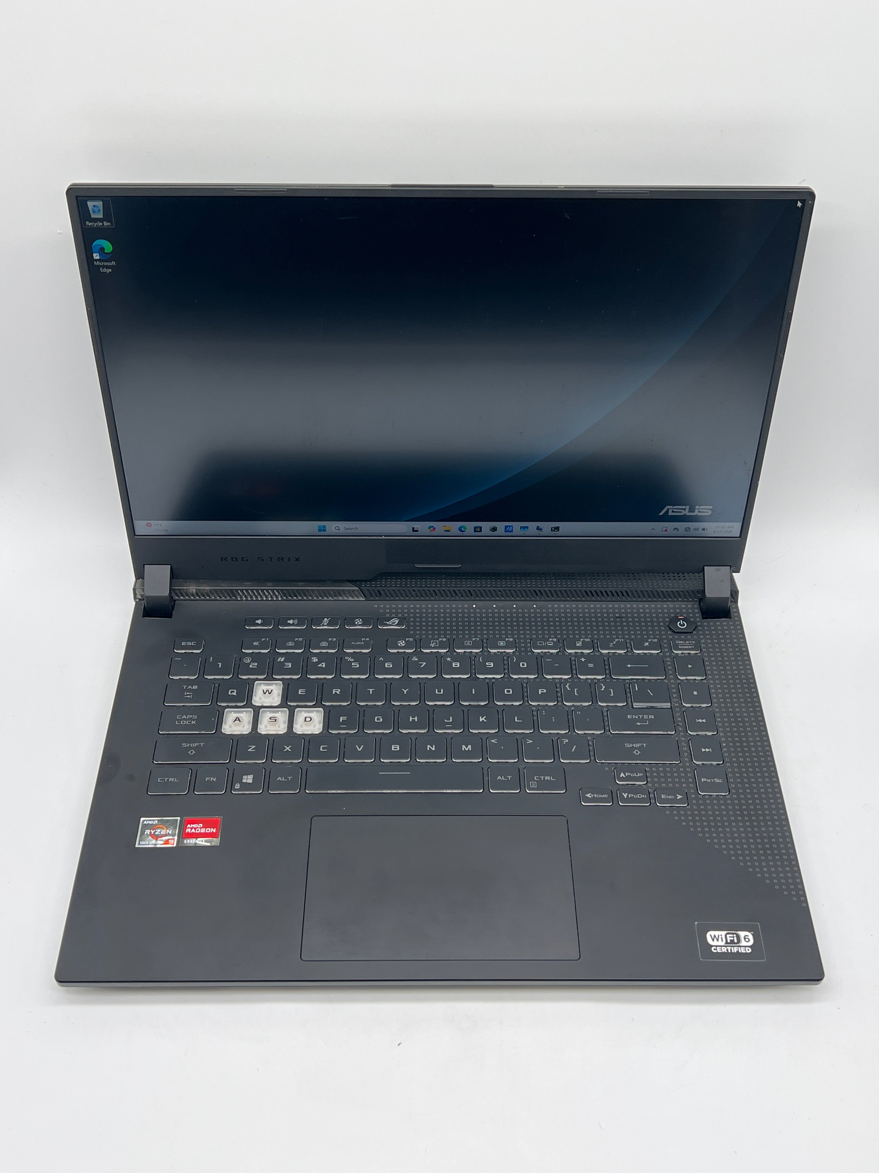 Asus ROG Strix G513QY Ryzen 9 5980HX 16GB RAM 512GB SSD Radeon RX 6800M - Used