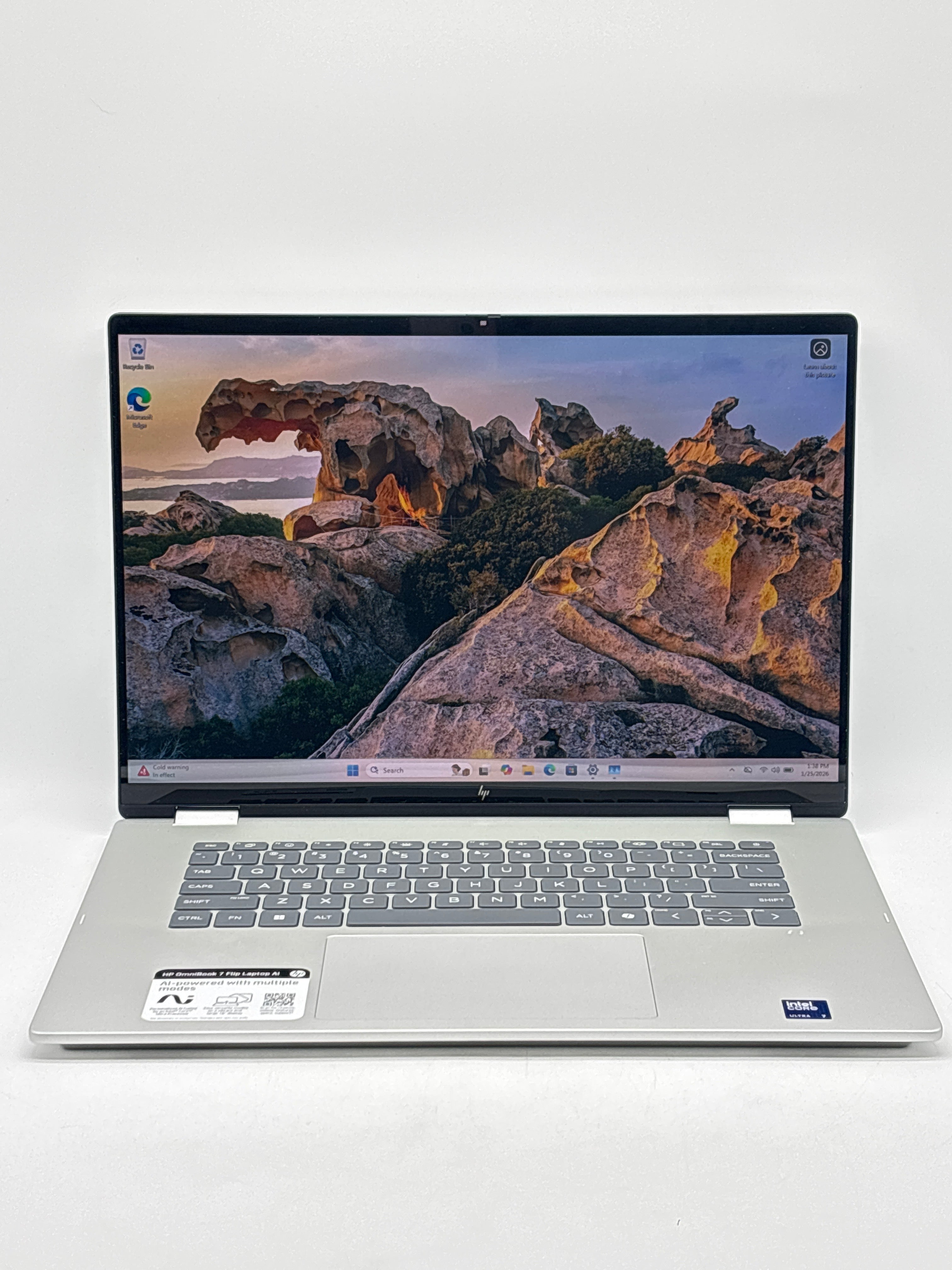 HP OmniBook 7 16-au0001nr Flip Ultra 7 256V 16GB RAM 1TB SSD Silver