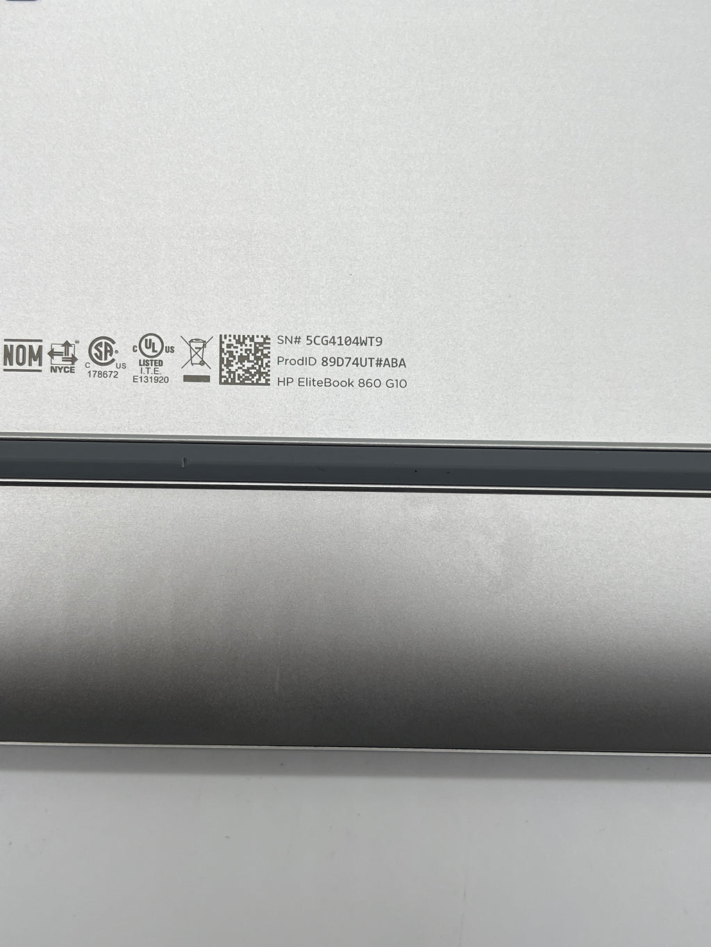 HP EliteBook 860 G10 Laptop 16" Intel Core i7 16GB RAM 512GB SSD Gray