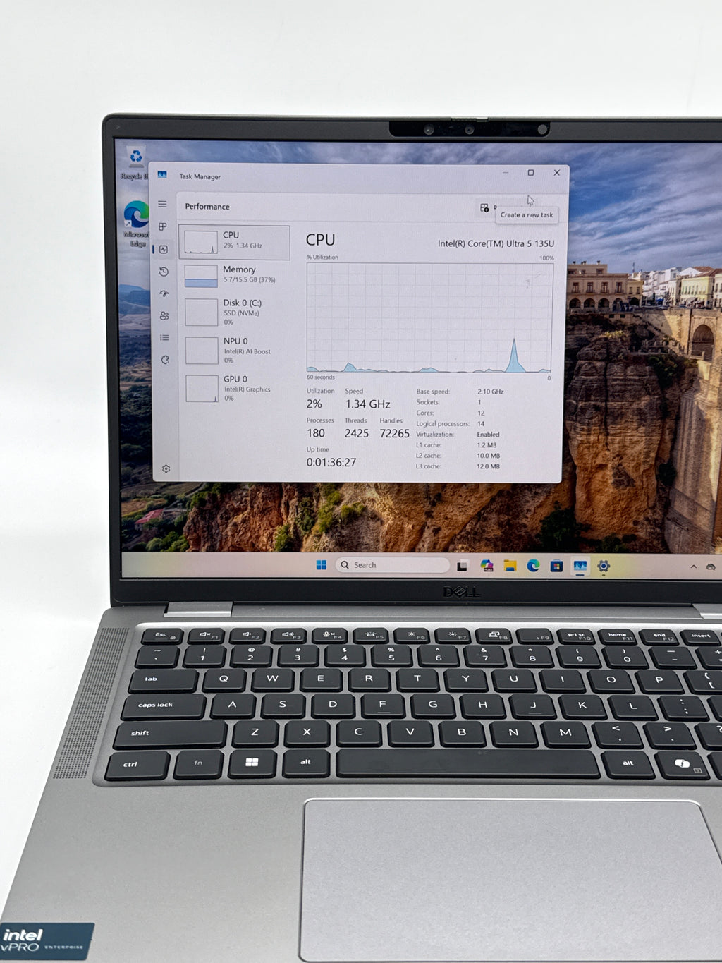 Dell Latitude 7450 Touch Ultra 5 16GB RAM 512GB SSD - Remote Management Enabled