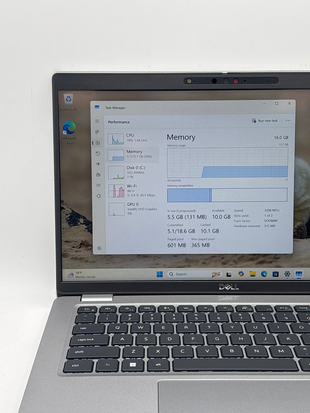 Dell Latitude 5430 i5-1235U 16GB RAM 256GB SSD