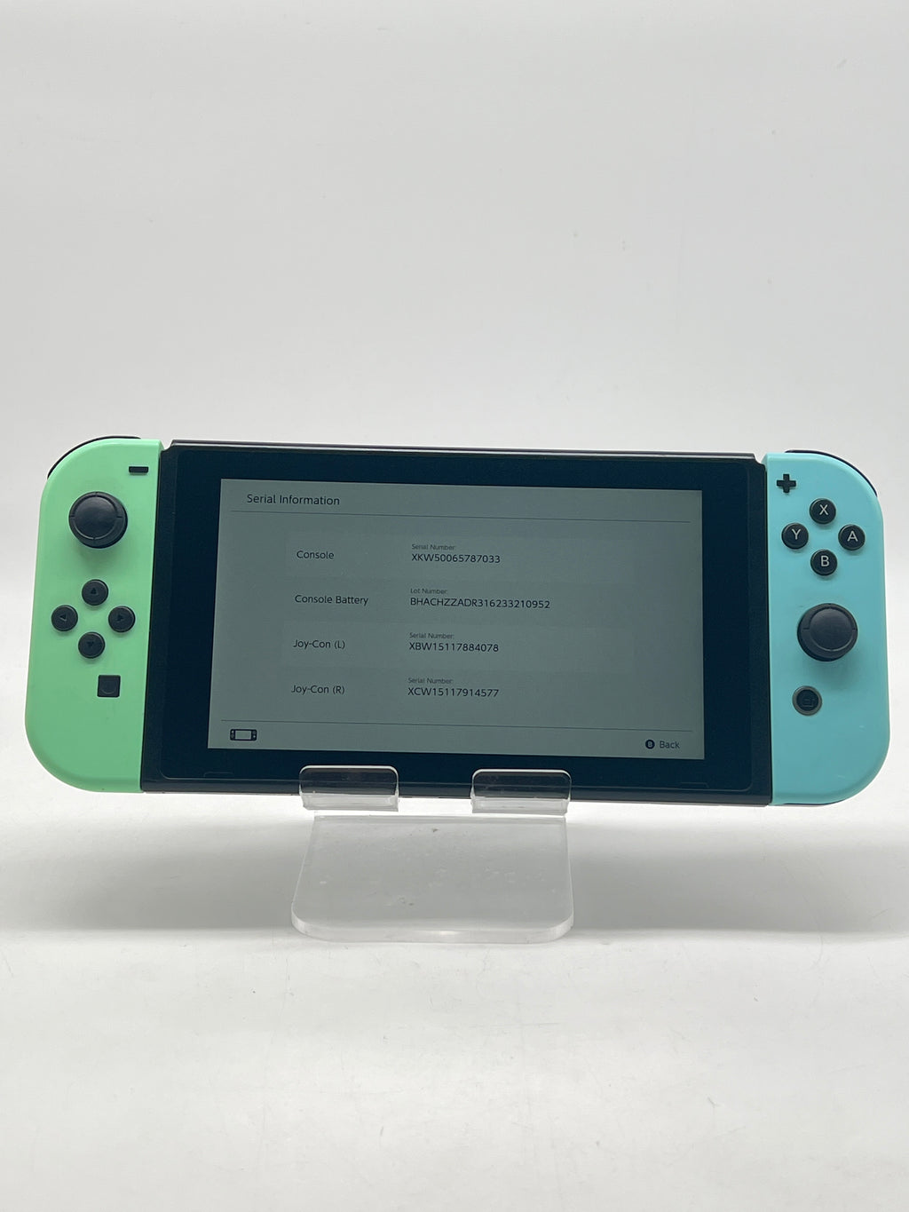 Nintendo Switch Animal Crossing Edition HAC-001(-01) 32GB + 64GB (SD Card)