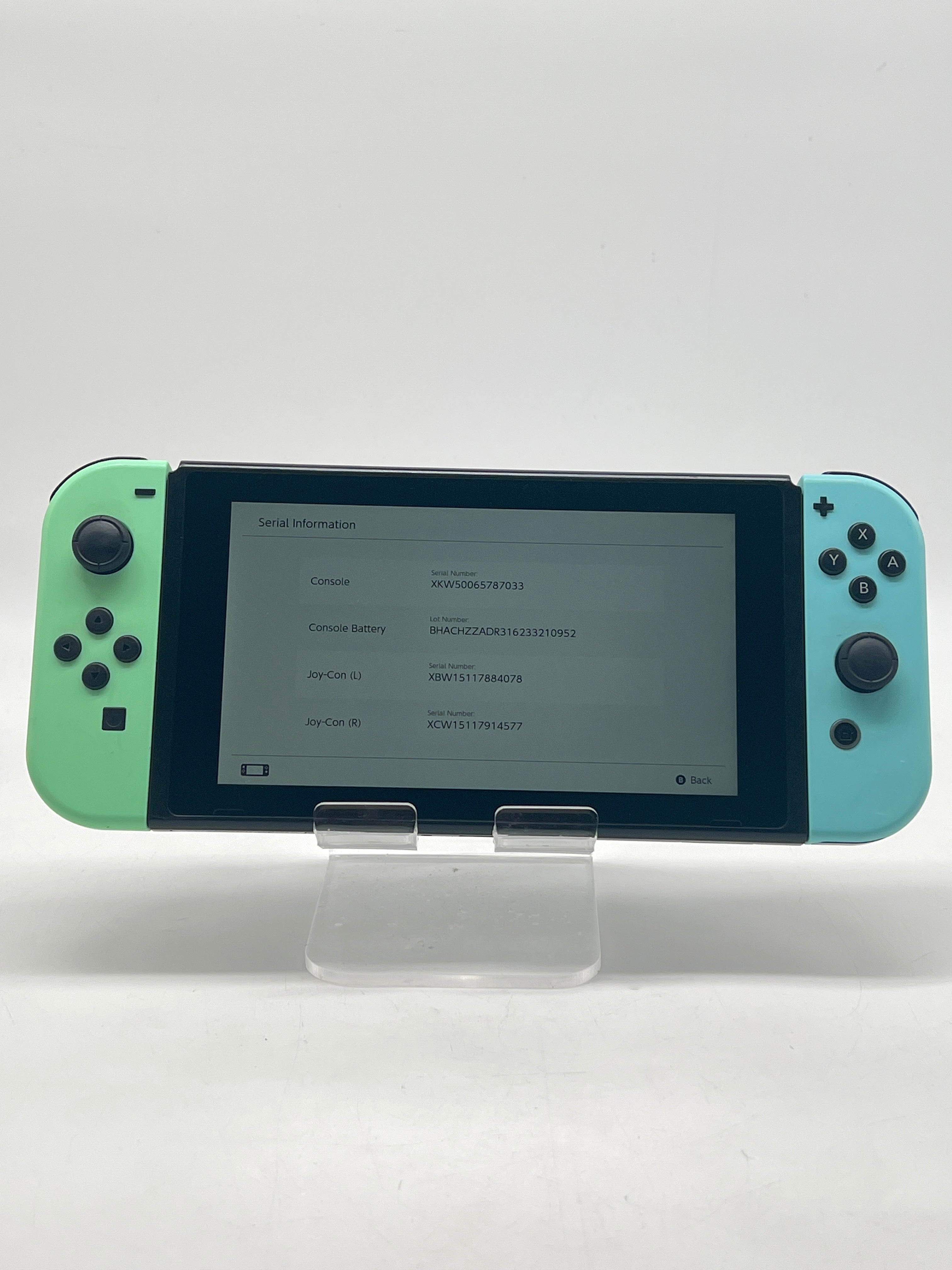 Nintendo Switch Animal Crossing Edition HAC-001(-01) 32GB + 64GB (SD Card)