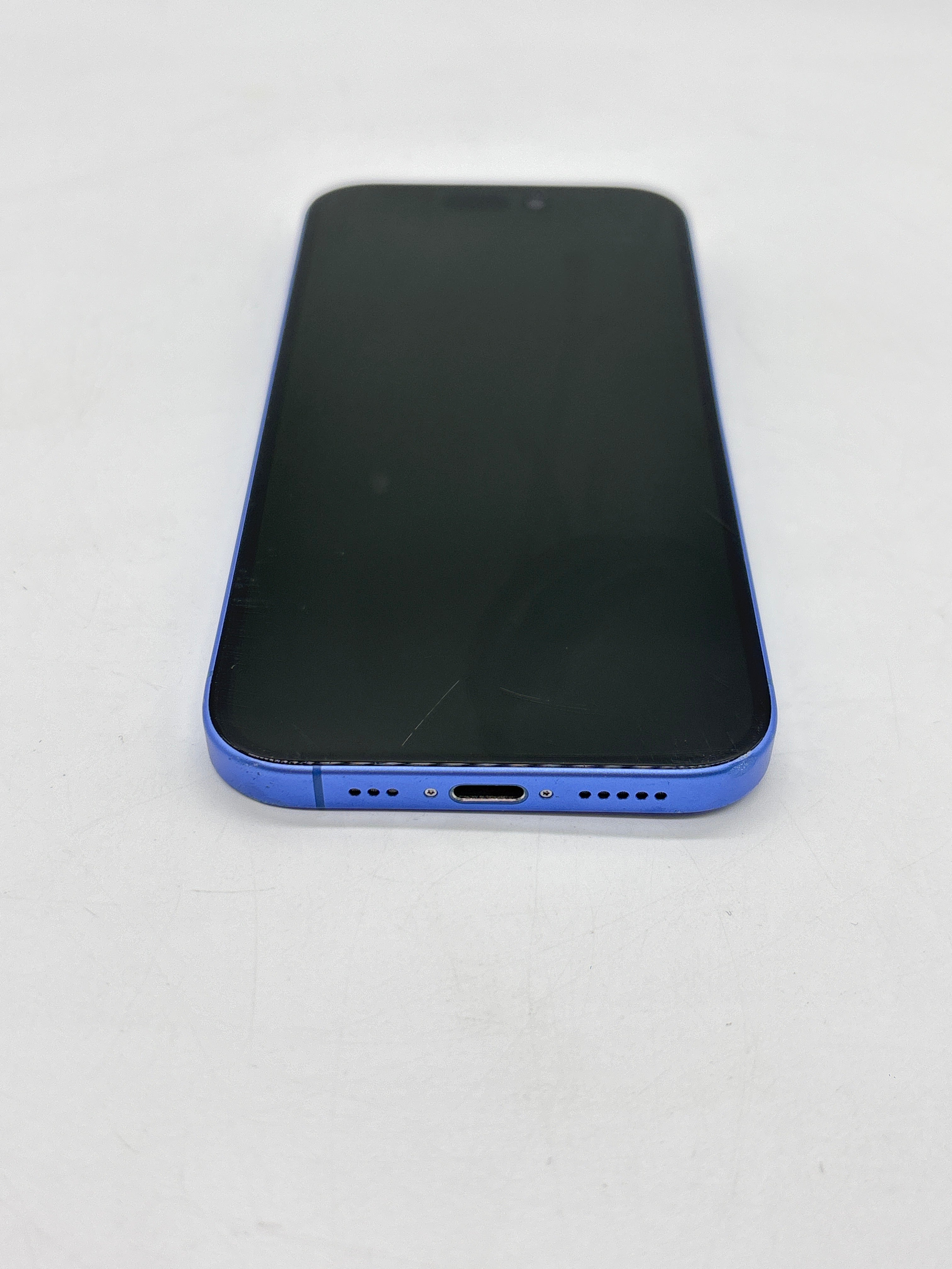 Apple iPhone 16 128 GB Blue Unlocked - for Parts (Cracked Back)