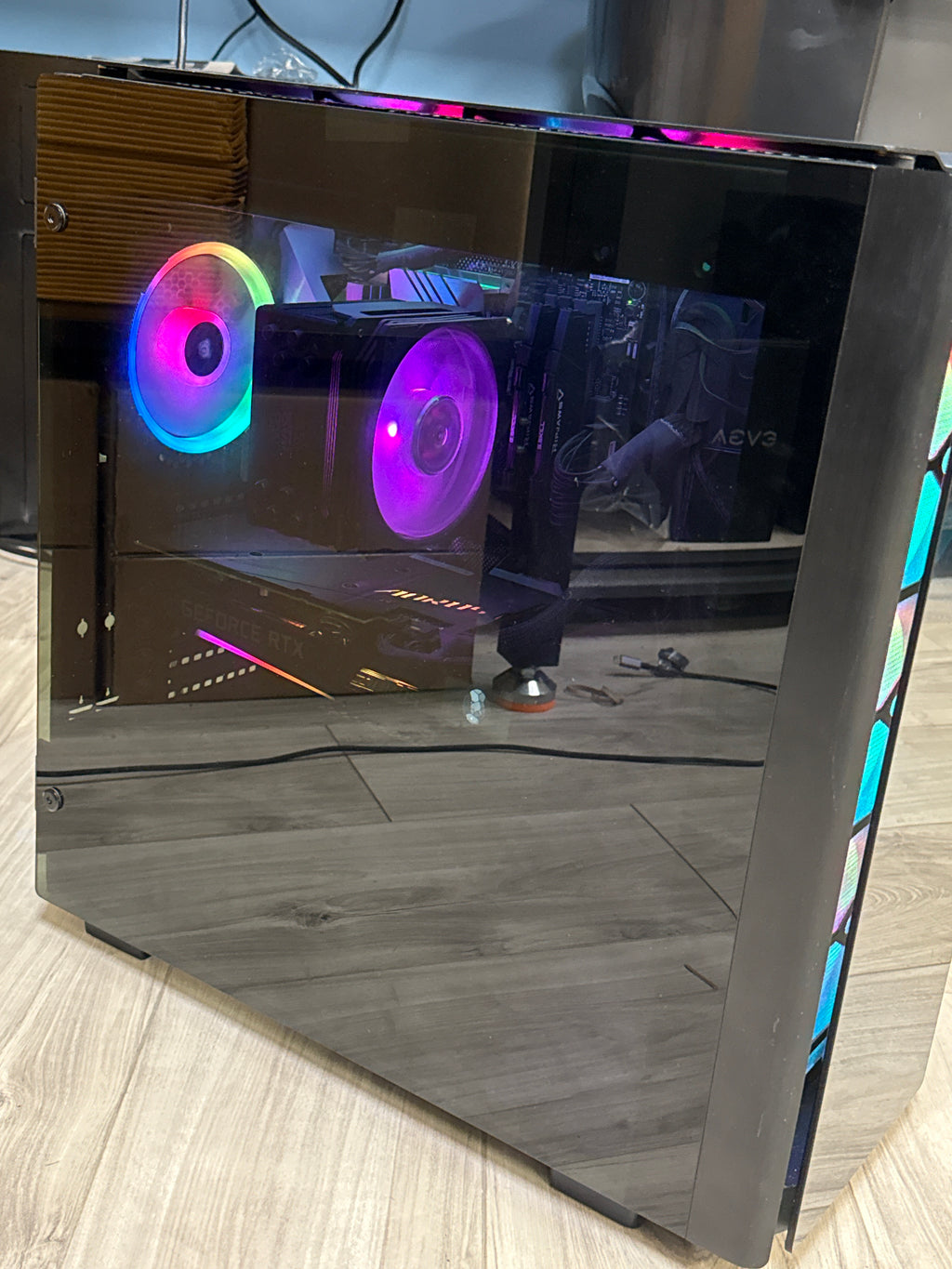 Custom PC Intel i7-8700k 16GB RAM GeForce RTX 3070 5.5TB HDD + 119GB SSD