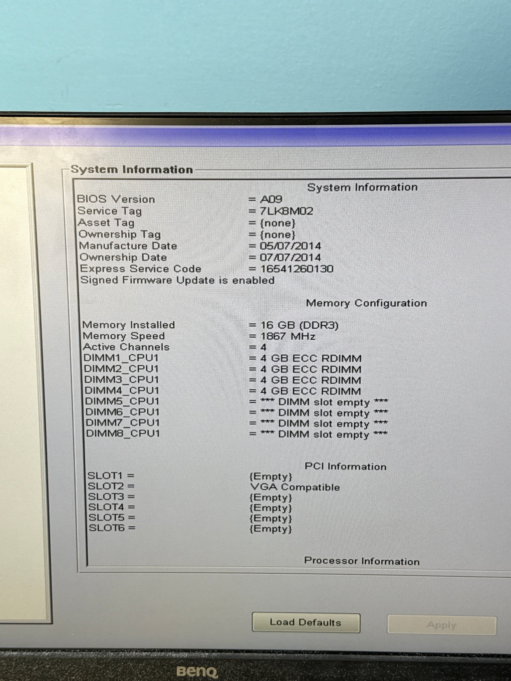 Dell Precision T3610  Xeon E5-1620 16GB RAM Quadro K2000 - Used