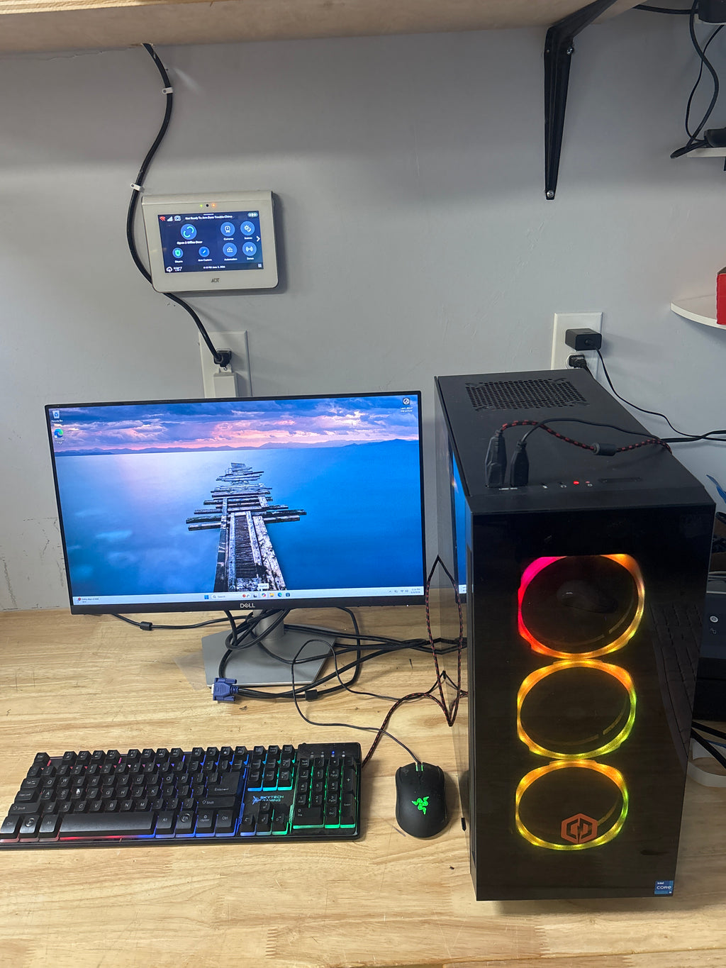 Cyberpower Gaming PC i5-11600KF 16GB RAM 1TB HDD 500GB SSD RTX 3060 - Used