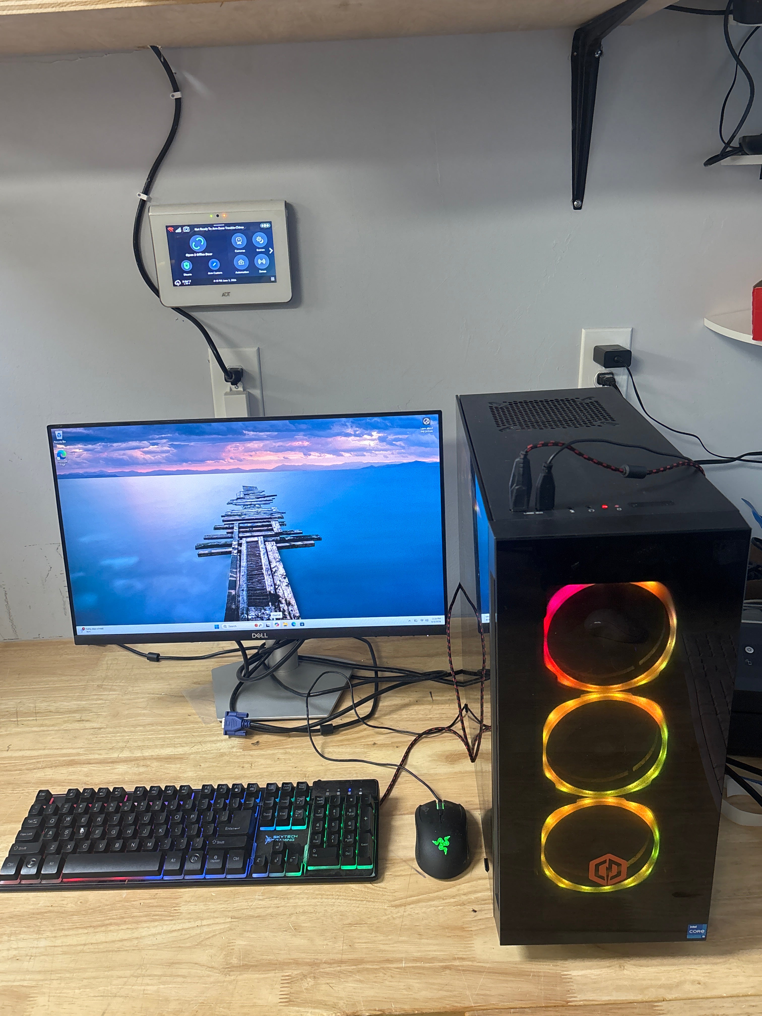 Cyberpower Gaming PC i5-11600KF 16GB RAM 1TB HDD 500GB SSD RTX 3060 - Used