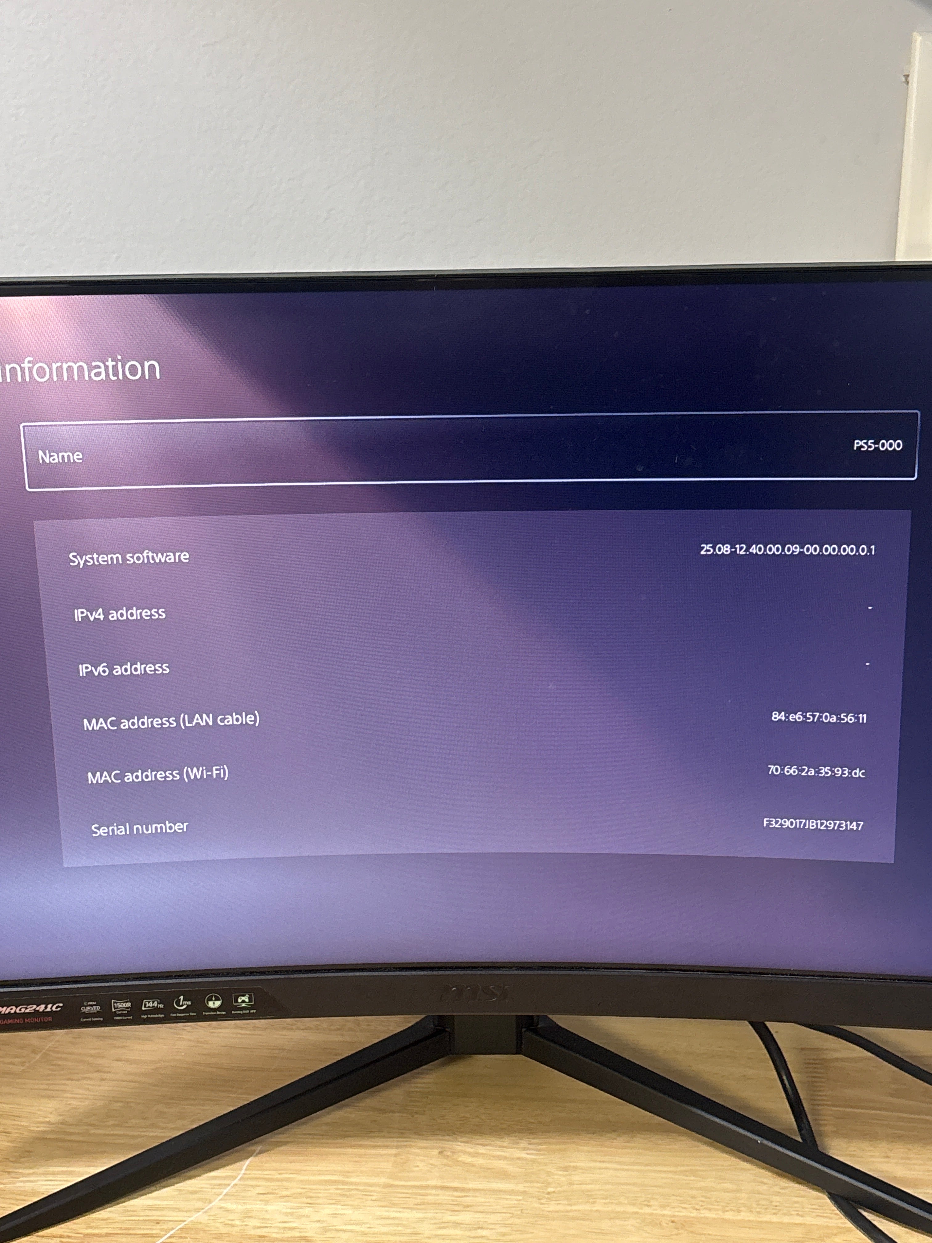 Sony PlayStation 5 Disc Edition CFI-1215A 825GB White Console Only