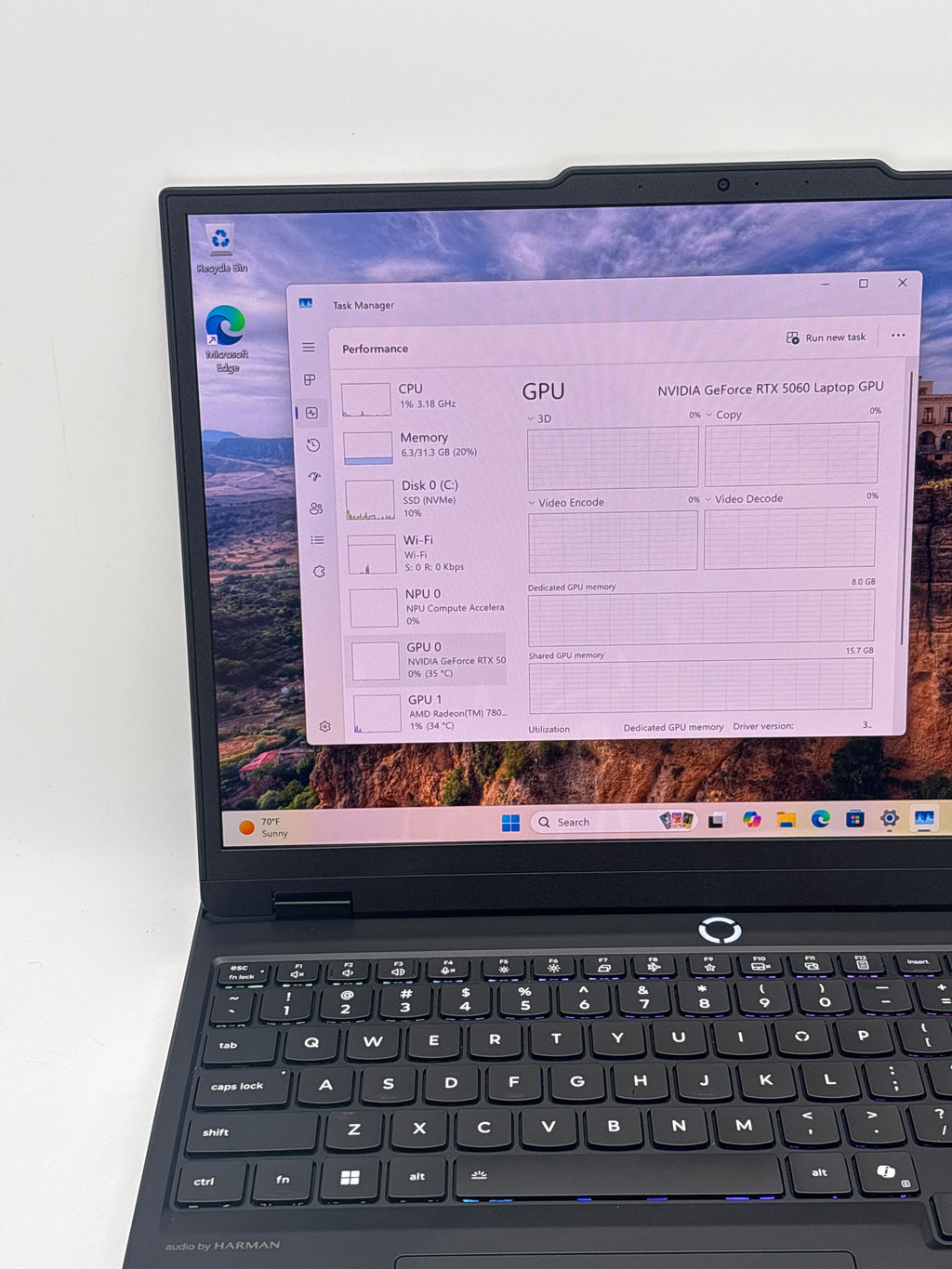 Lenovo Legion 5 15AHP10 Ryzen 7 32GB RAM 1TB SSD RTX 5060  - Warranty