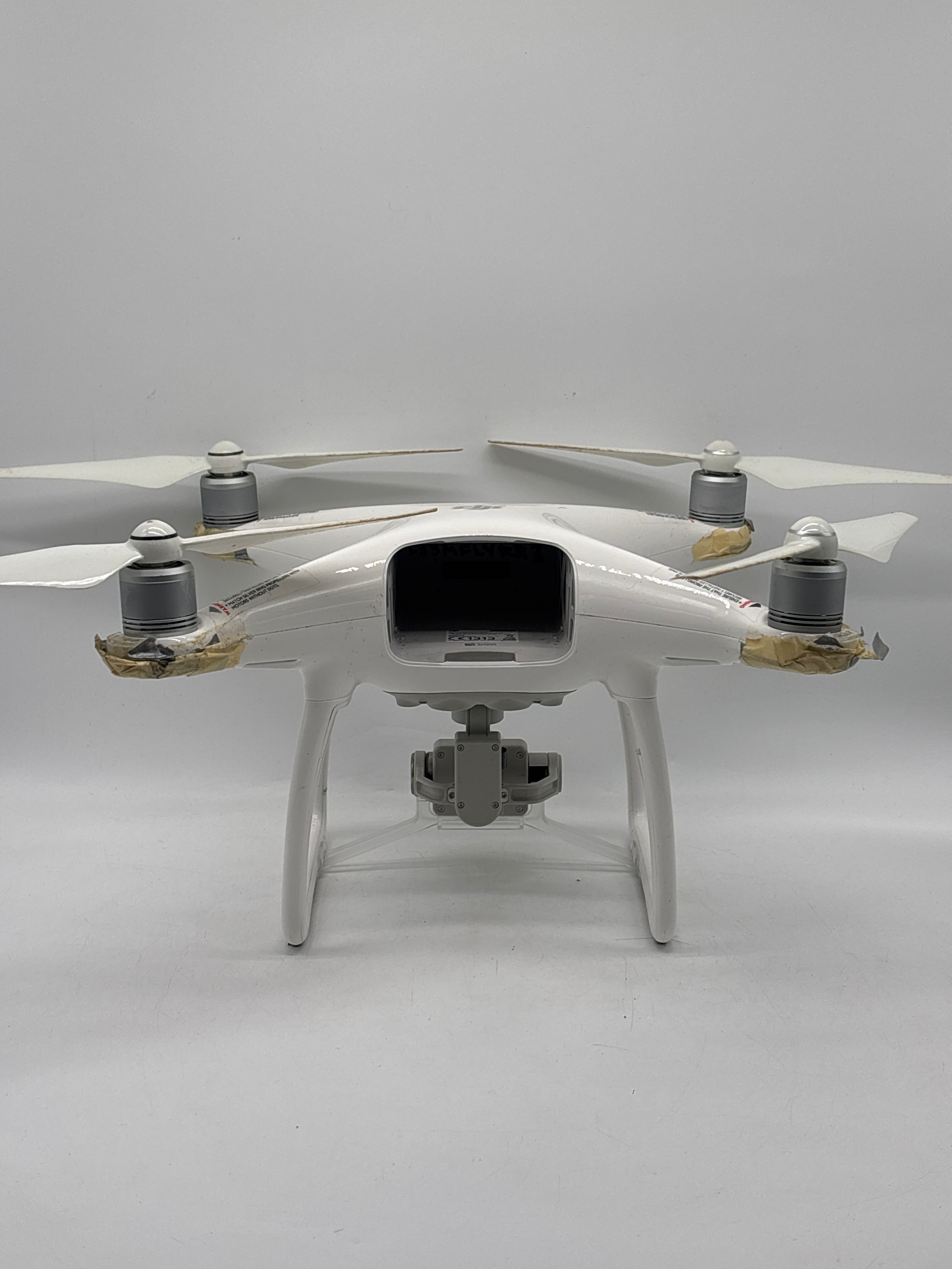 DJI Phantom 4 Drone WM330A Controller 2 Batteries and Case - For Parts (Read DESC)
