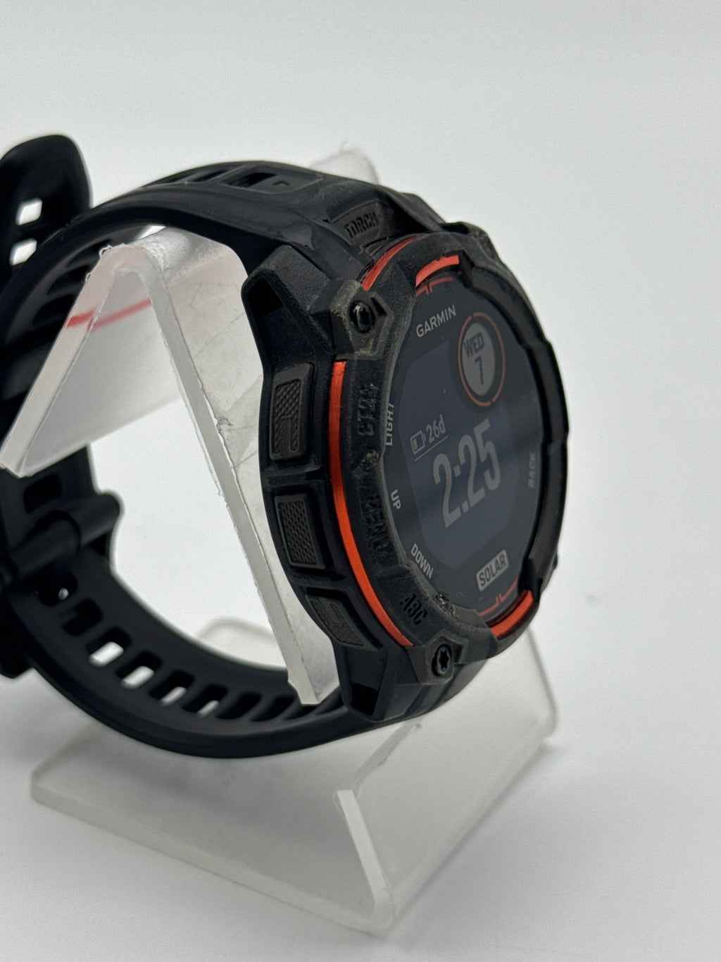 Garmin Instinct 3 45mm GPS Smartwatch AD4882 Black MIL-STD-810 - Used