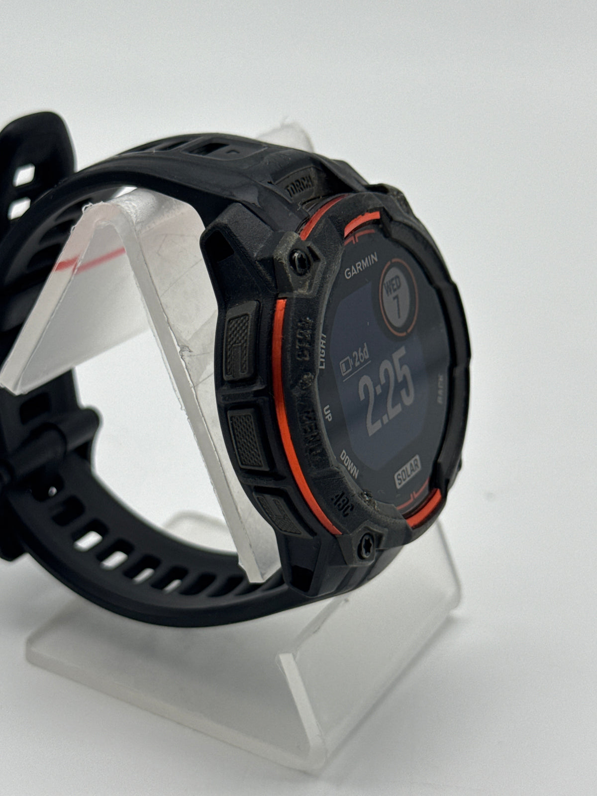 Garmin Instinct 3 45mm GPS Smartwatch AD4882 Black MIL-STD-810 - Used