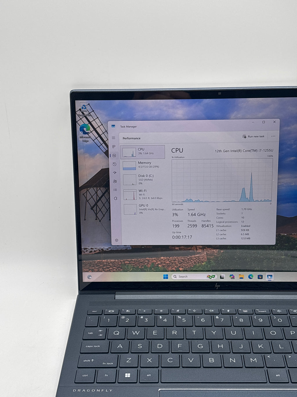 HP Elite Dragonfly G3 Touch i7-1255U 16GB RAM 256GB SSD