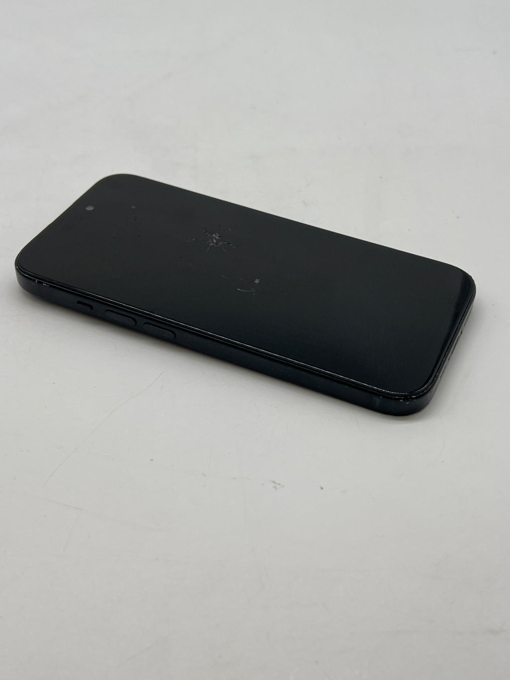 ATT Apple iPhone 15 128GB Black  - For Parts Cracked Back Bad LCD