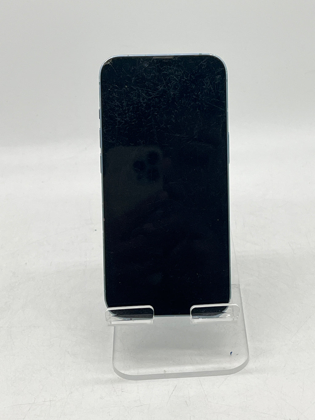 Apple iPhone 14 128 GB T-Mobile Blue  (Cracked back, Bad lcd, No Power)