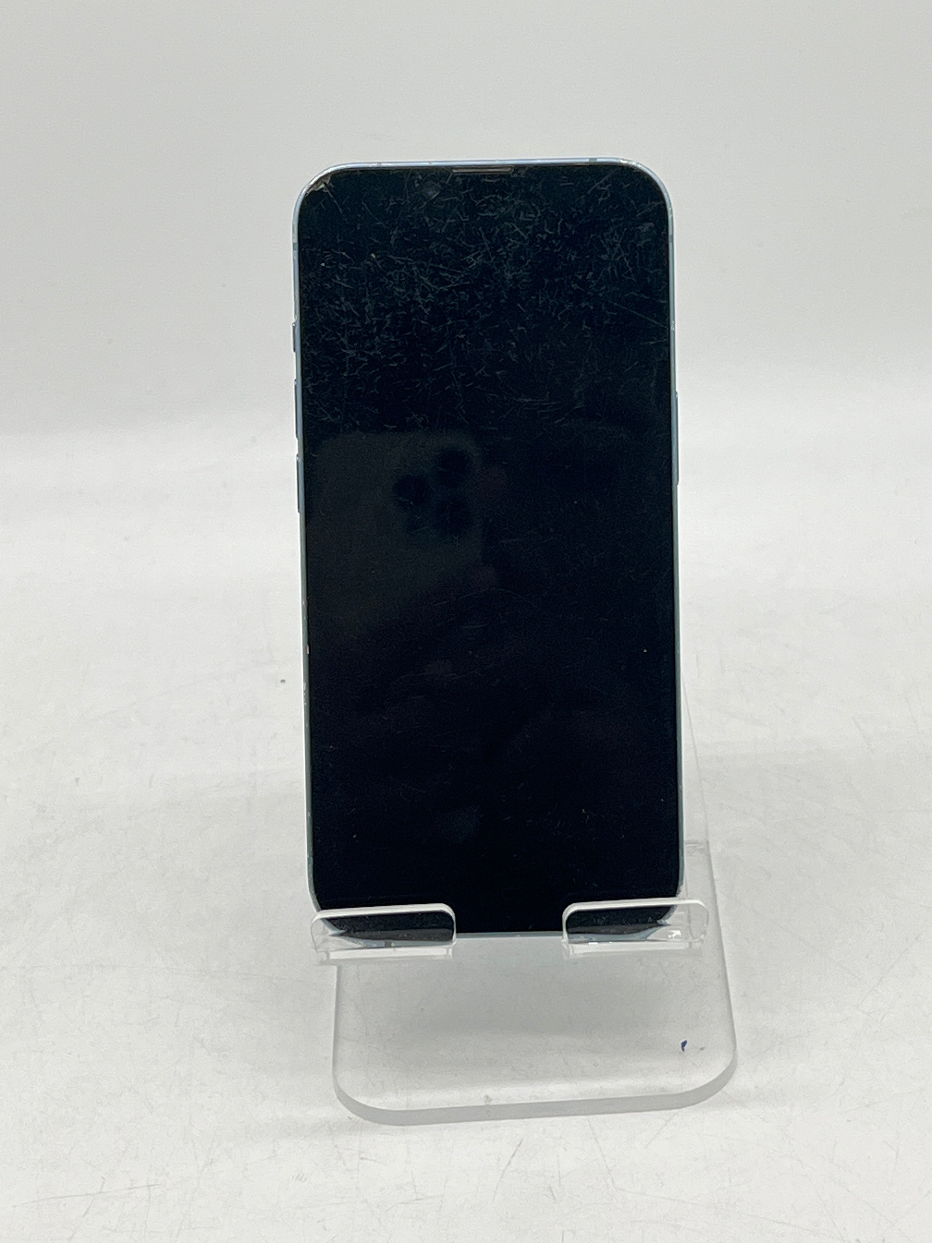 Apple iPhone 14 128 GB T-Mobile Blue  (Cracked back, Bad lcd, No Power)