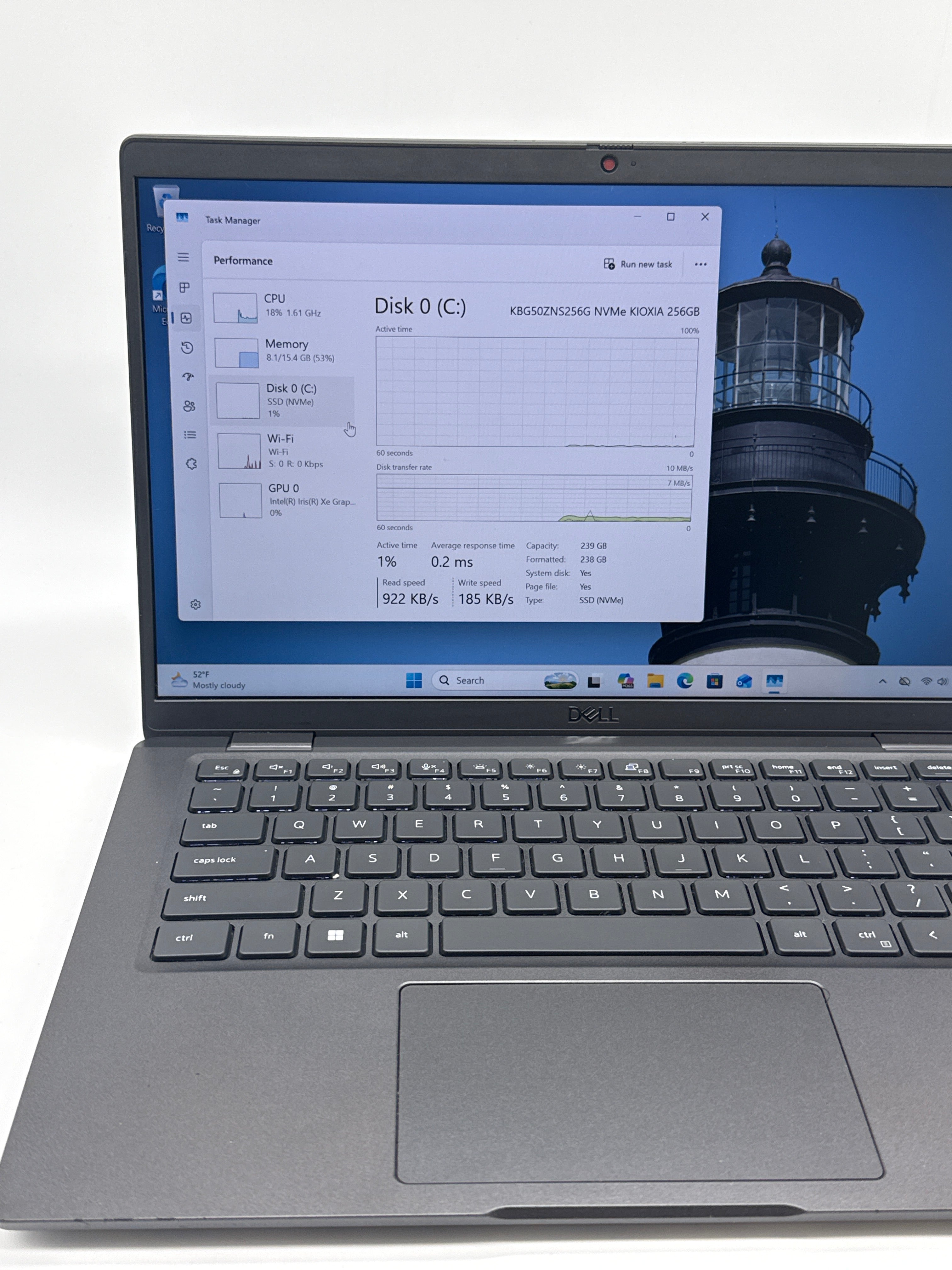 Dell Latitude 7430 i7-1255U 16GB 256GB SSD- Remotly Managed For Parts