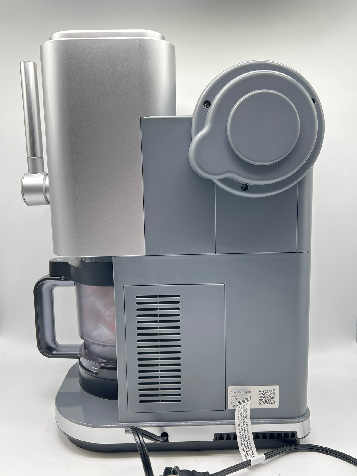 Ninja Creami NC701 1.2-Qt Electric Ice Cream Maker Gray