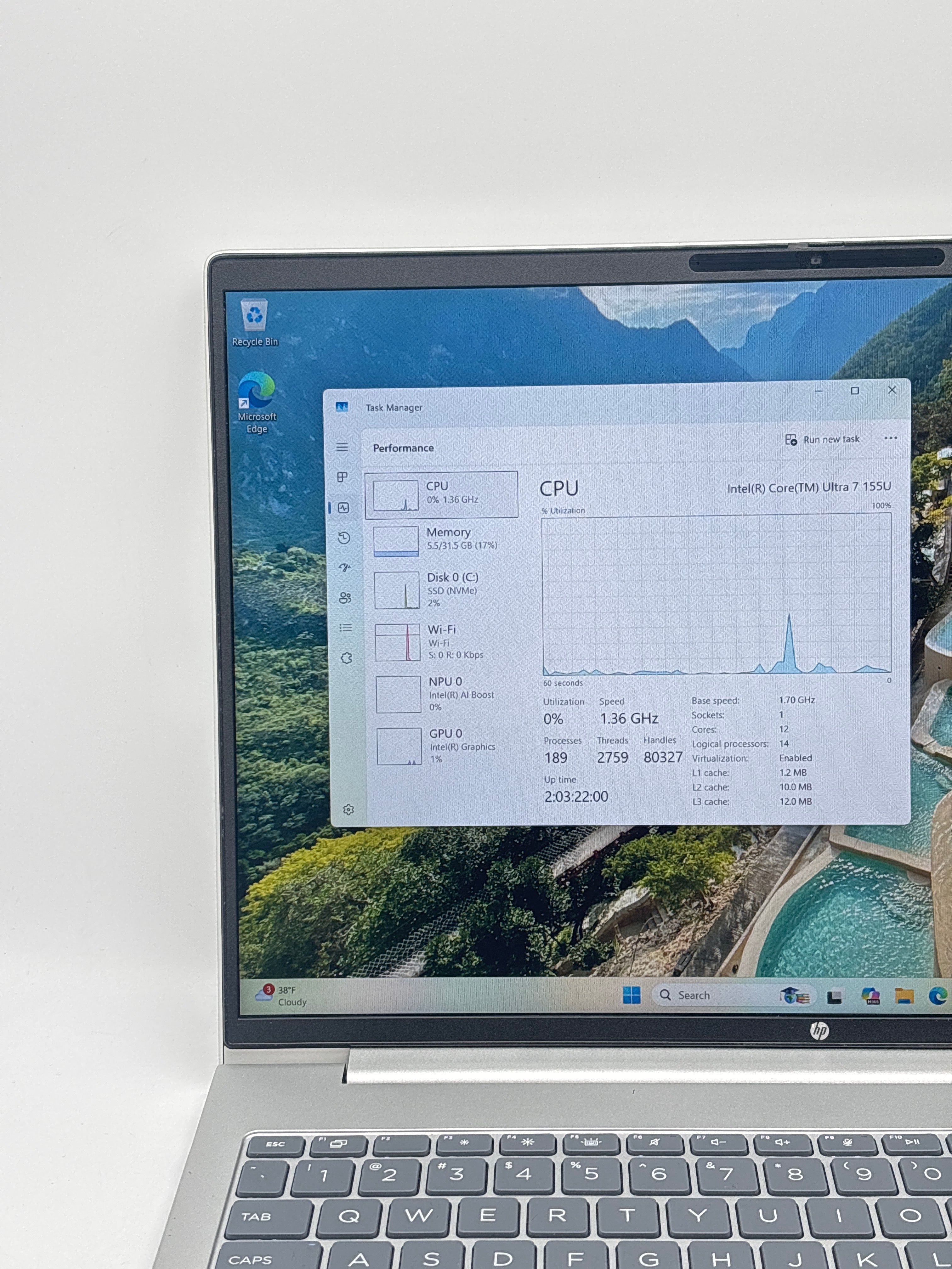 HP ProBook 460 G11 Ultra 7 155U 32GB RAM 512GB SSD