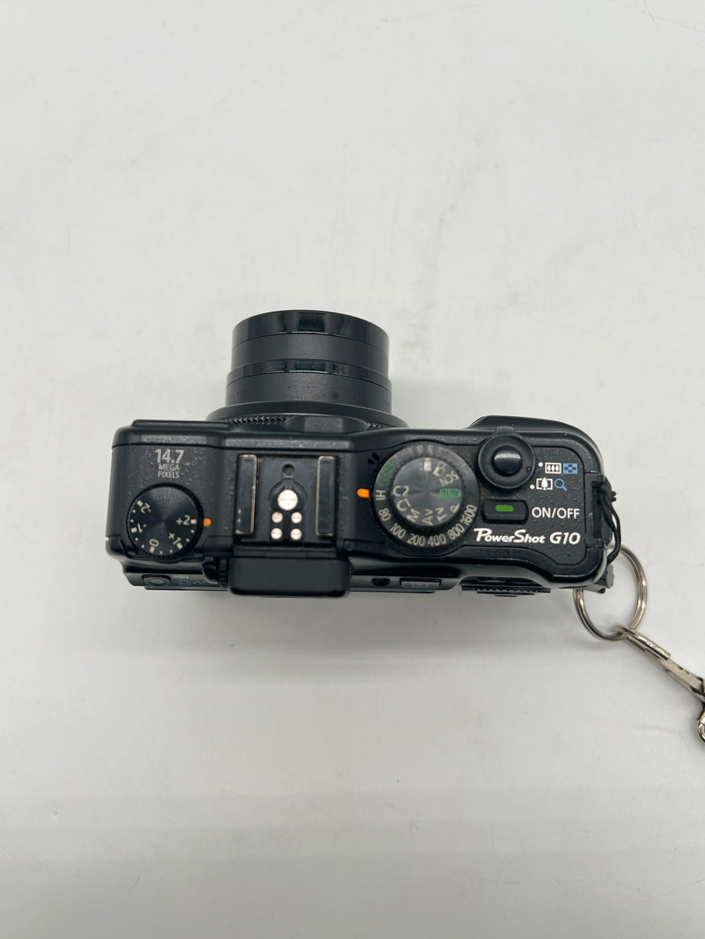 Canon PowerShot G10 Digital Camera Compact Black - For Parts (Missing Screw at top)