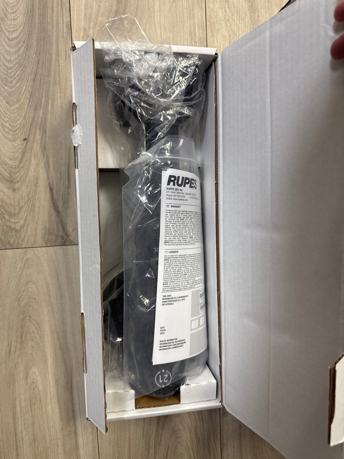 Rupes BigFoot iBrid HLR21 Cordless Polisher Buffer 18V Open Box New - Open Box