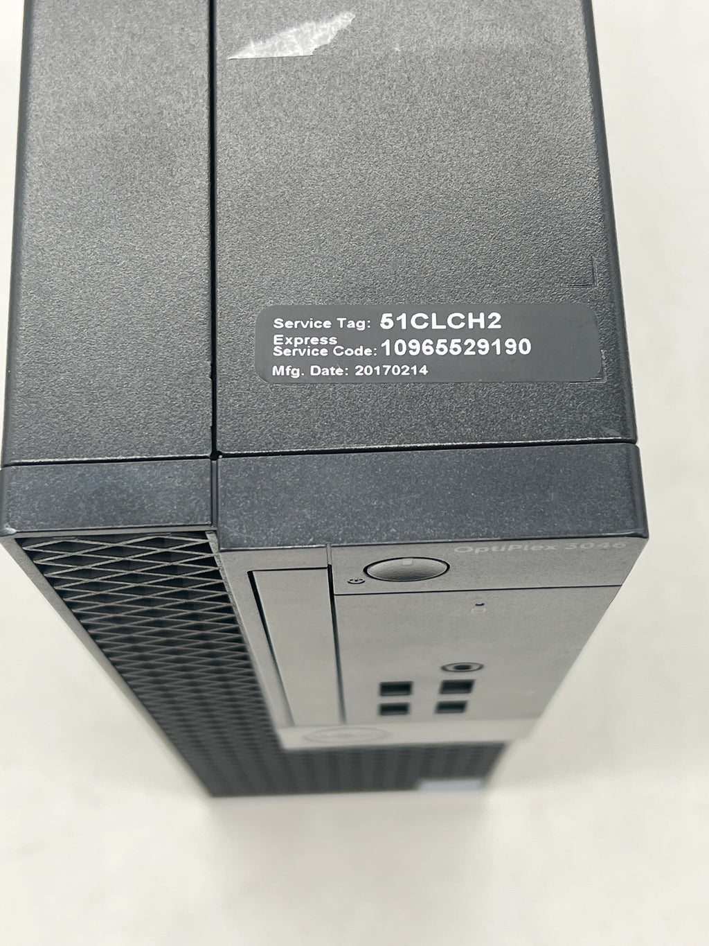 Dell OptiPlex 3046 SFF Celeron G3900 4GB RAM 250GB HDD - Used