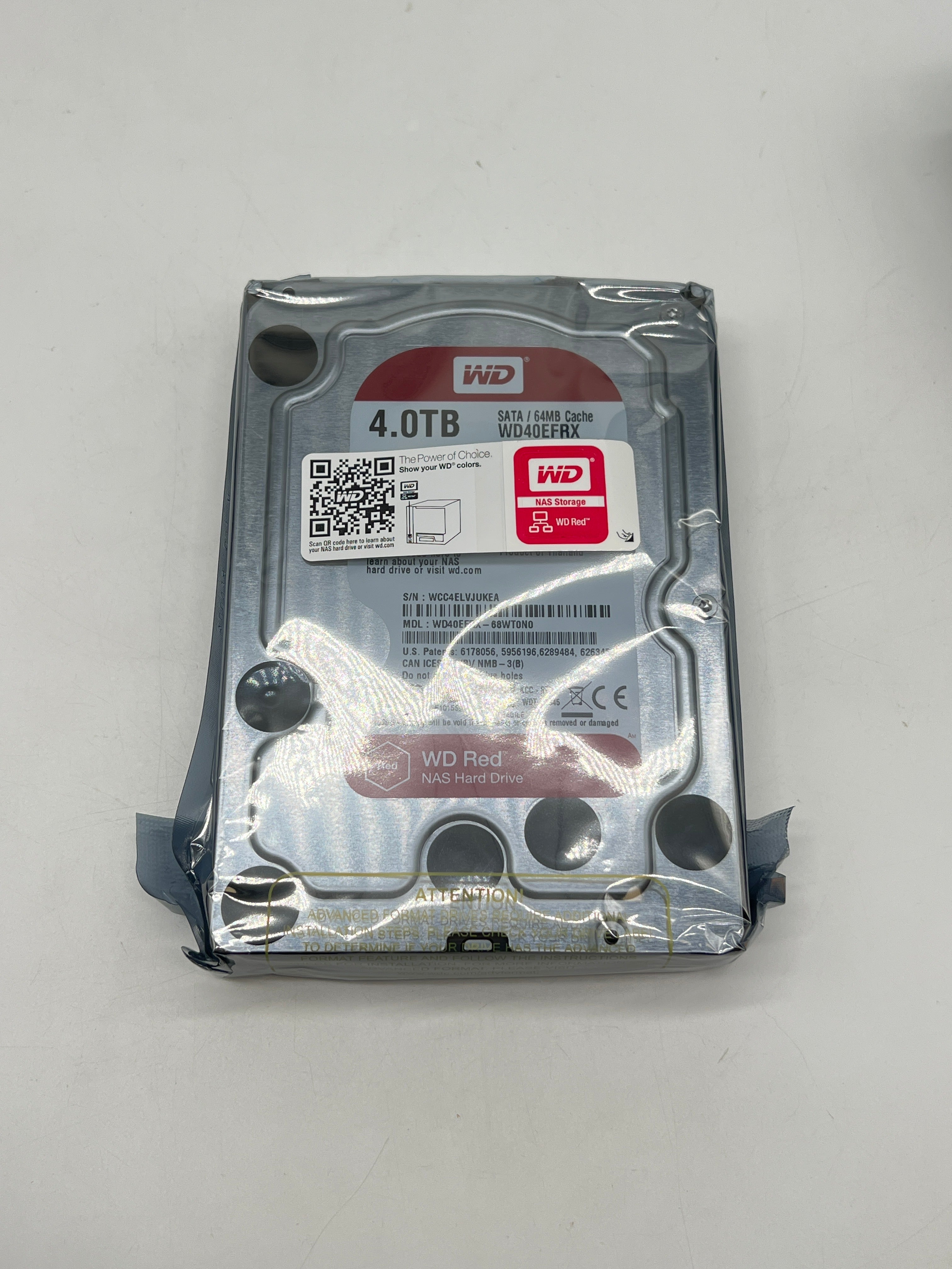 Western Digital Red 4TB Hard Drive WDBMMA0040HNC-NRSN - New In Box