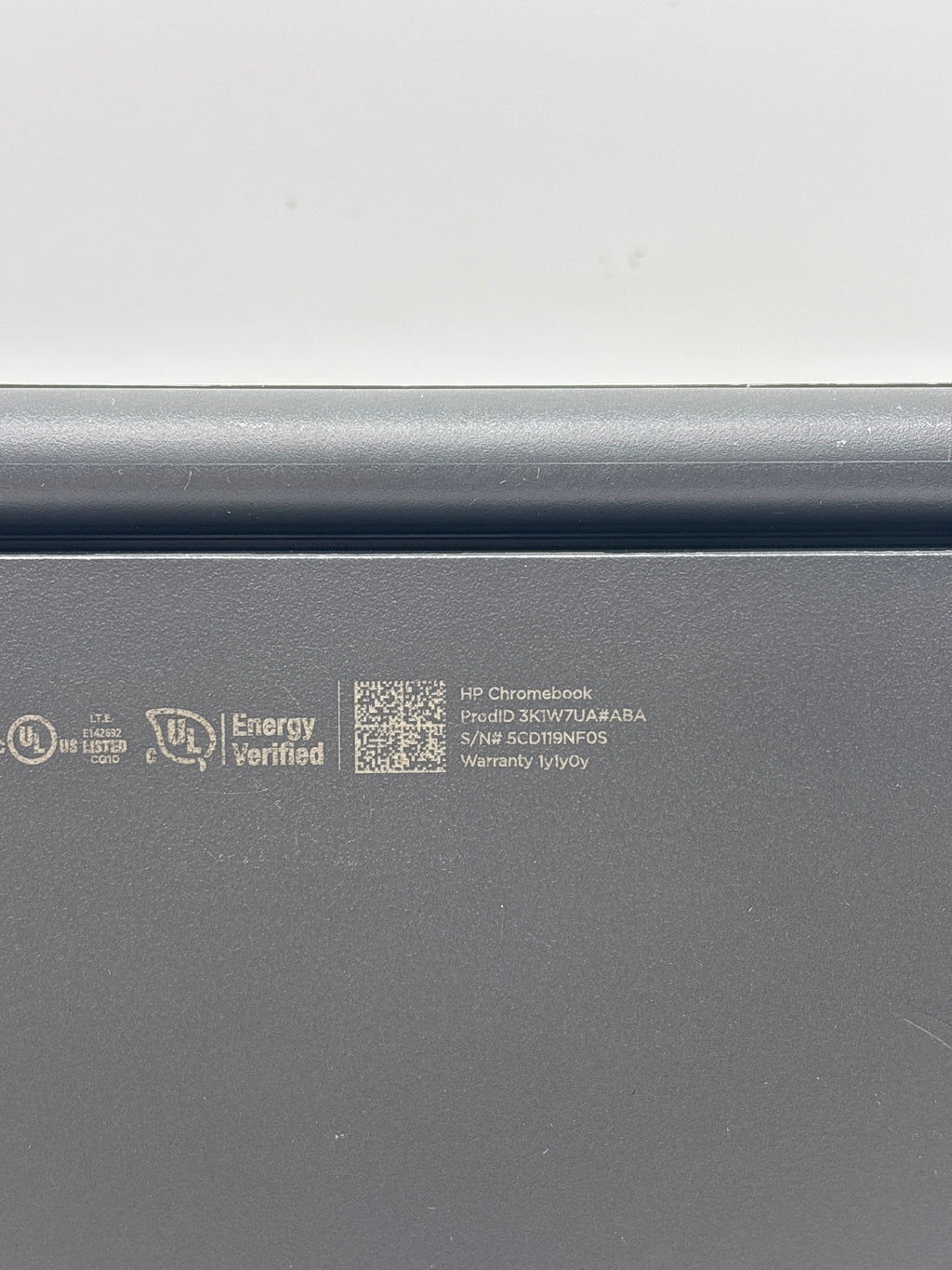 HP Chromebook 7265NGW CPU N3350 4GB RAM 16GB eMMC