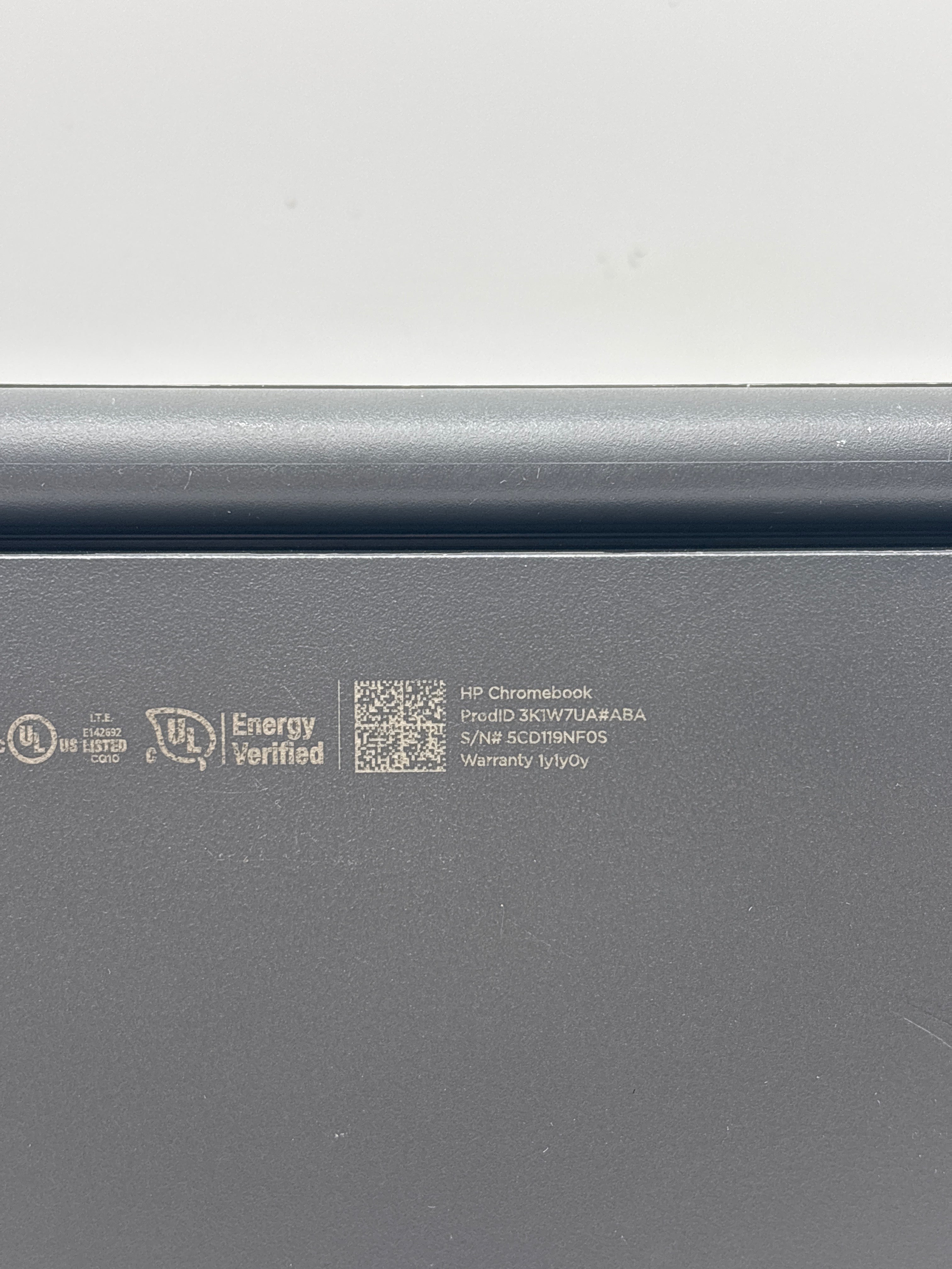 HP Chromebook 7265NGW CPU N3350 4GB RAM 16GB eMMC