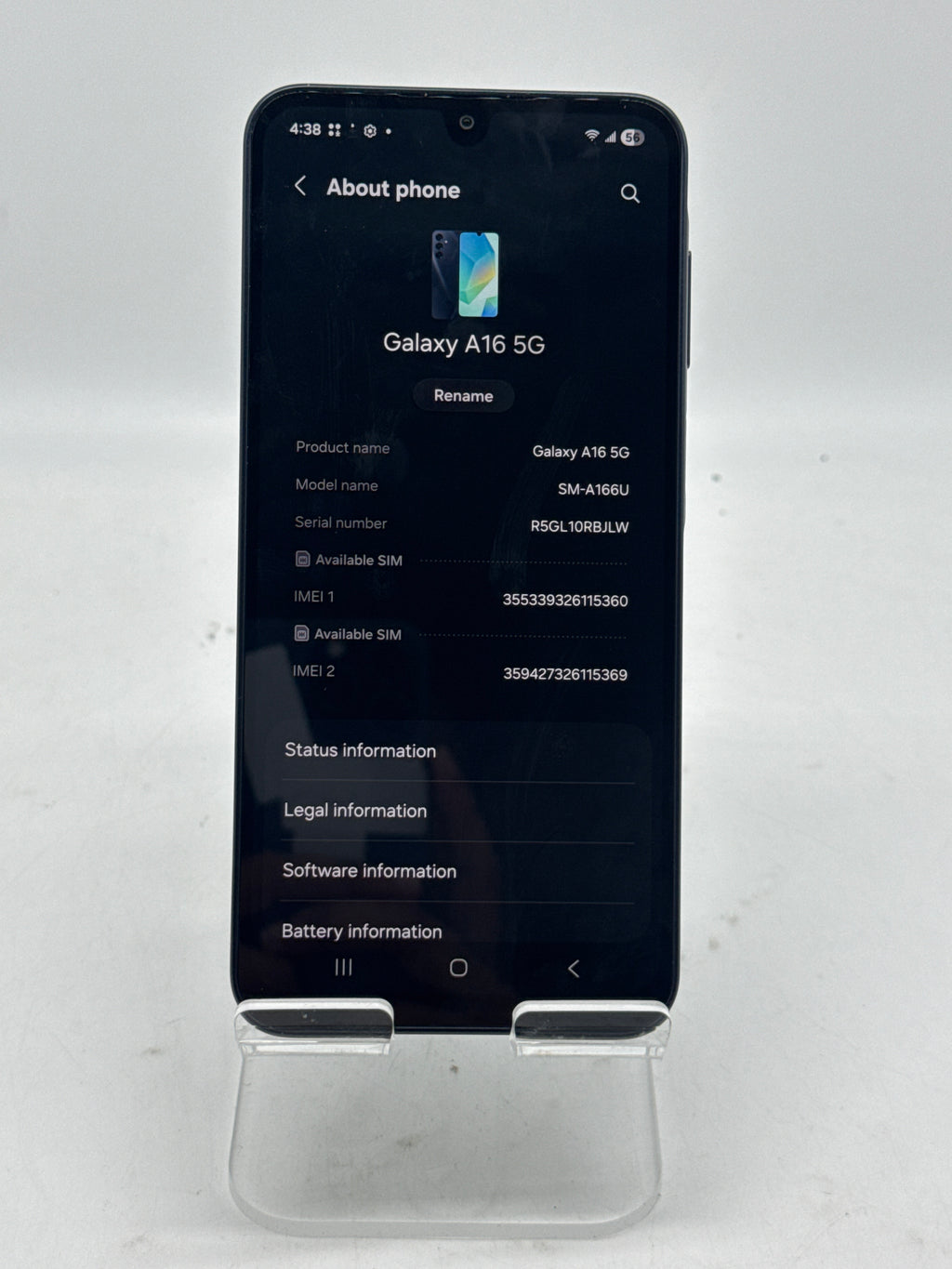 Samsung Galaxy A16 5G - 128 GB - Locked (Cricket wireless)