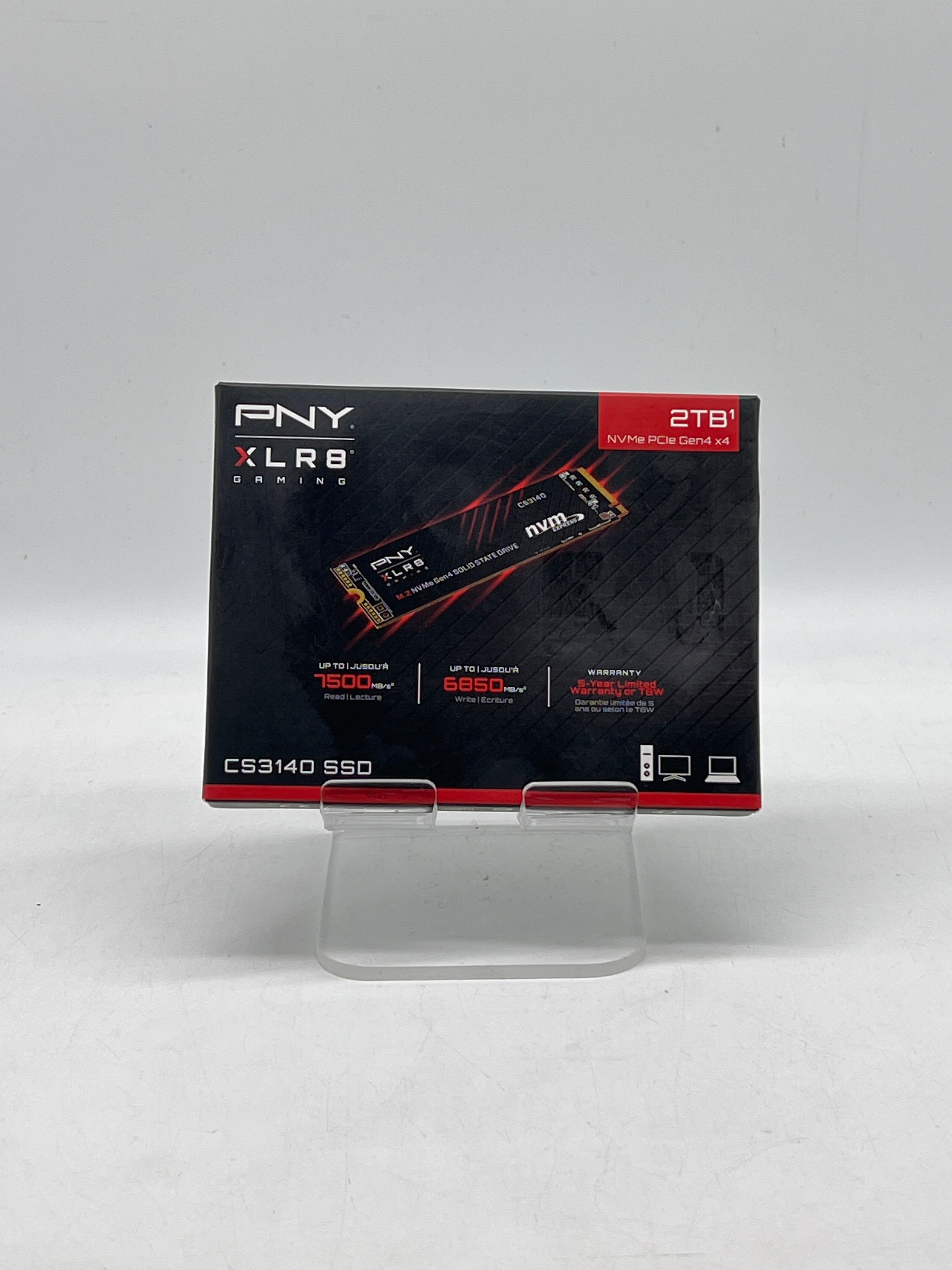 PNY XLR8 CS3140 2TB NVMe M.2 PCIe Gen4 SSD - New
