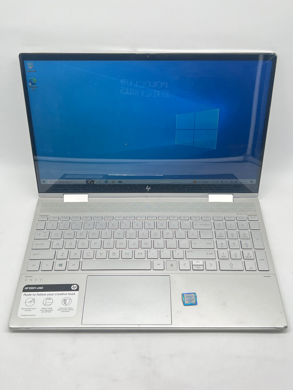 HP ENVY x360 15m-ed0xxx  i5 1035G1 8GB RAM 256GB SSD - For Parts (Cracked Screen)