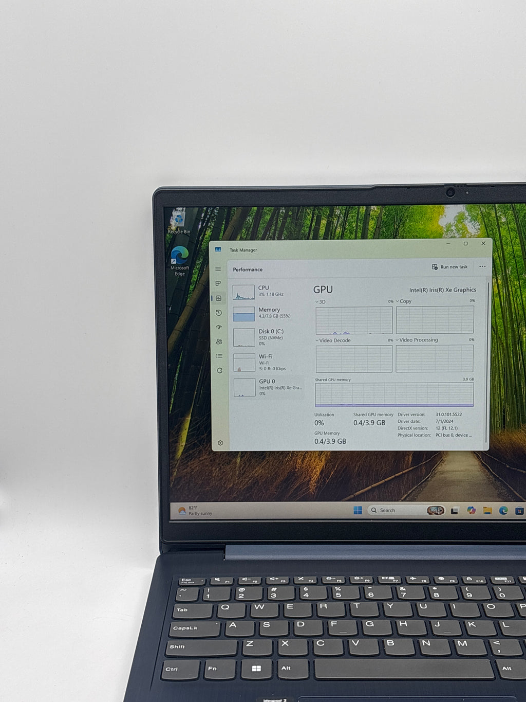 Lenovo Ideapad 3 15ITL6 Touch i5-1155g7 8GB RAM 512GB SSD