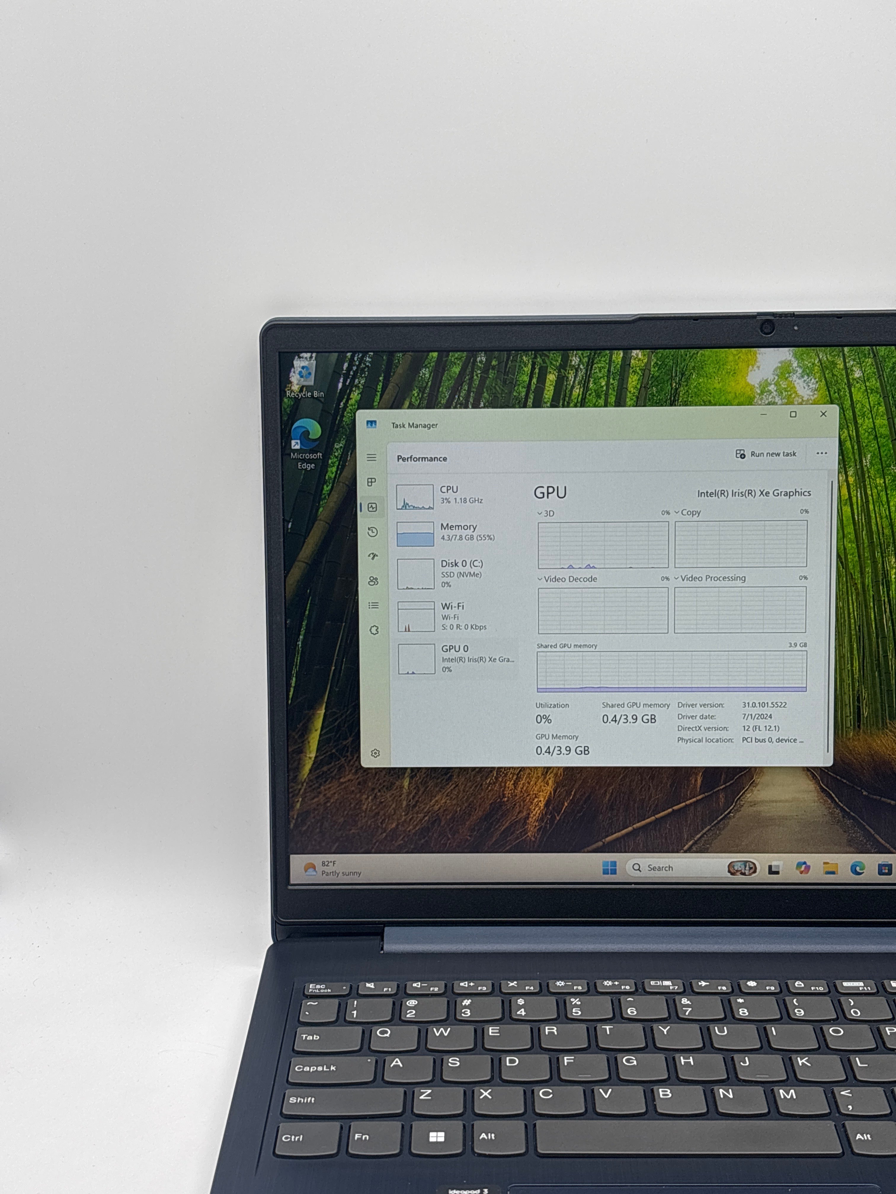 Lenovo Ideapad 3 15ITL6 Touch i5-1155g7 8GB RAM 512GB SSD