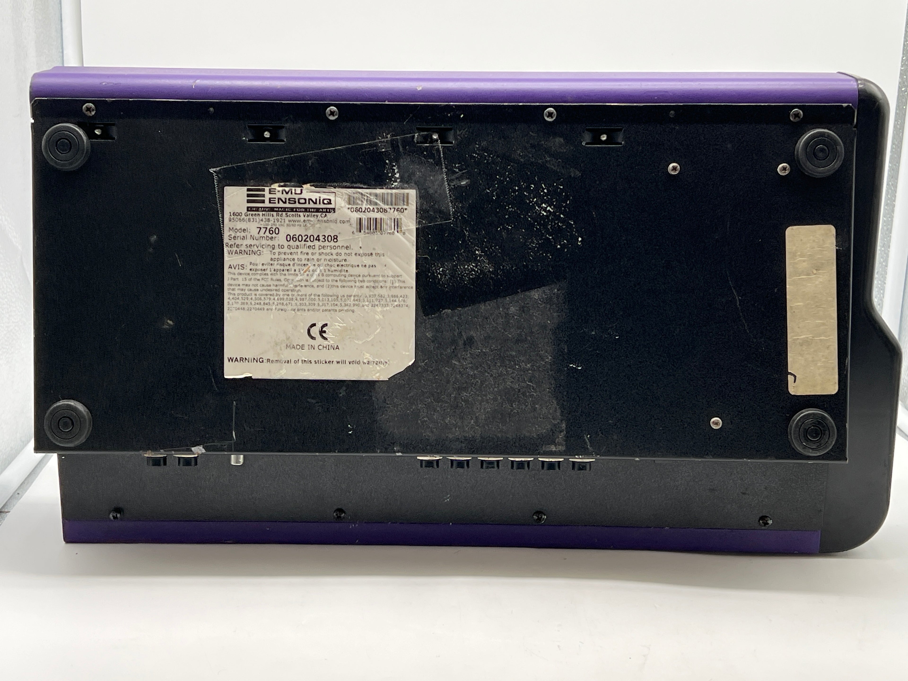 eemu MP7 Purple Musical Instrument - For Parts