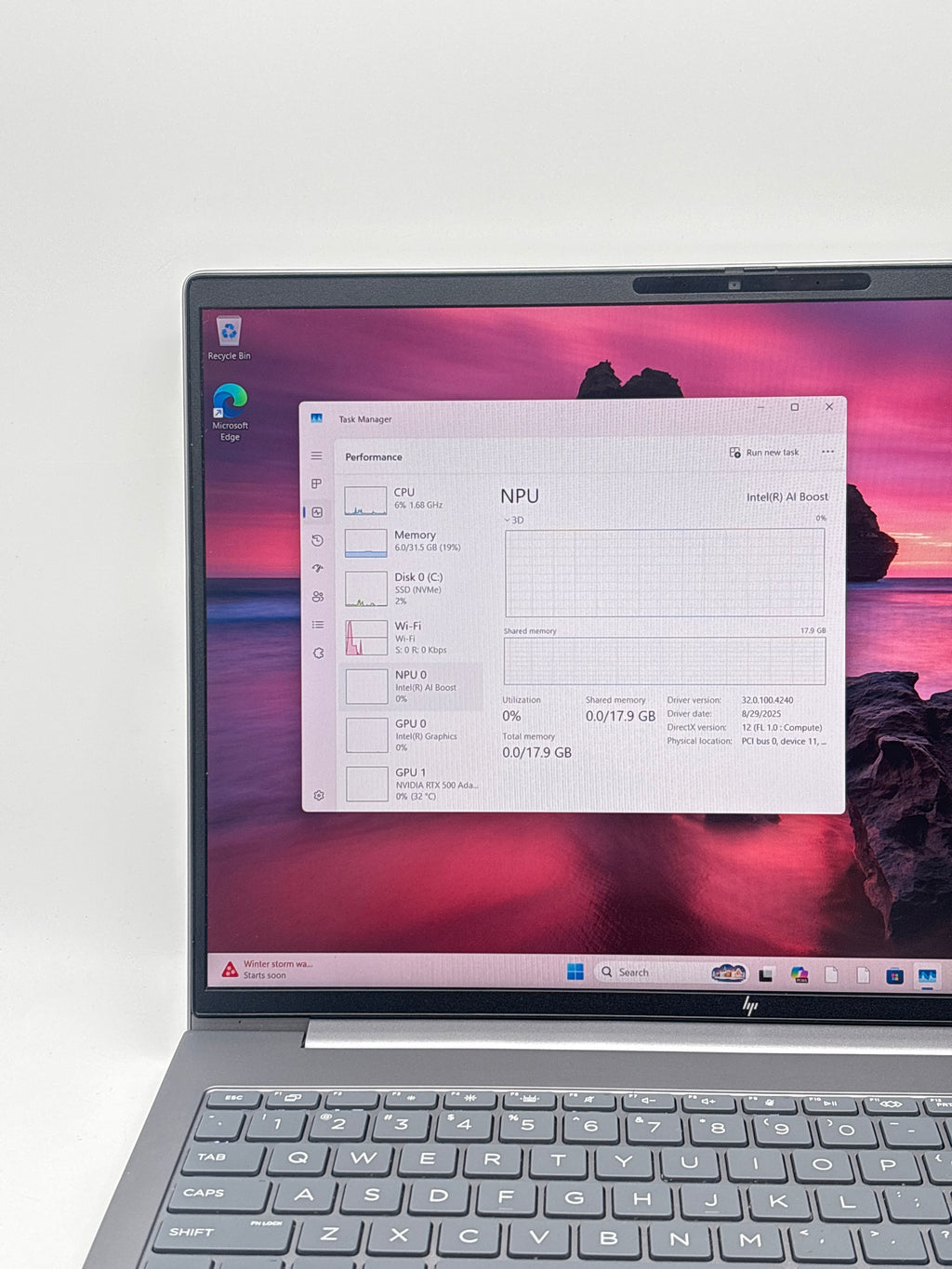 HP ZBook Power G11 Ultra 7 155H 32GB RAM 512GB SSD RTX 500 Ada