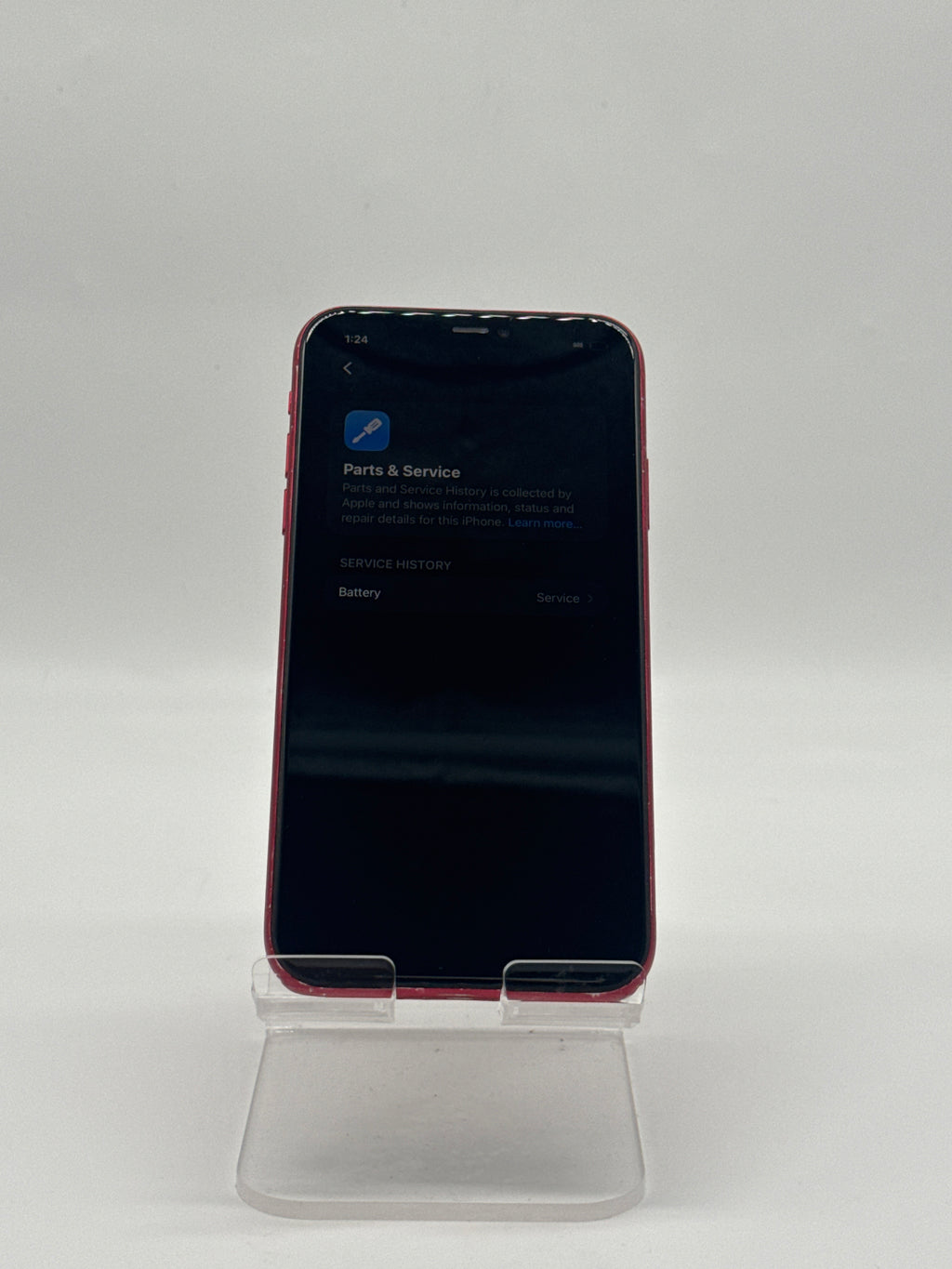 Apple iPhone 11 6.1" A2111 64GB Red Unlocked - Service Battery