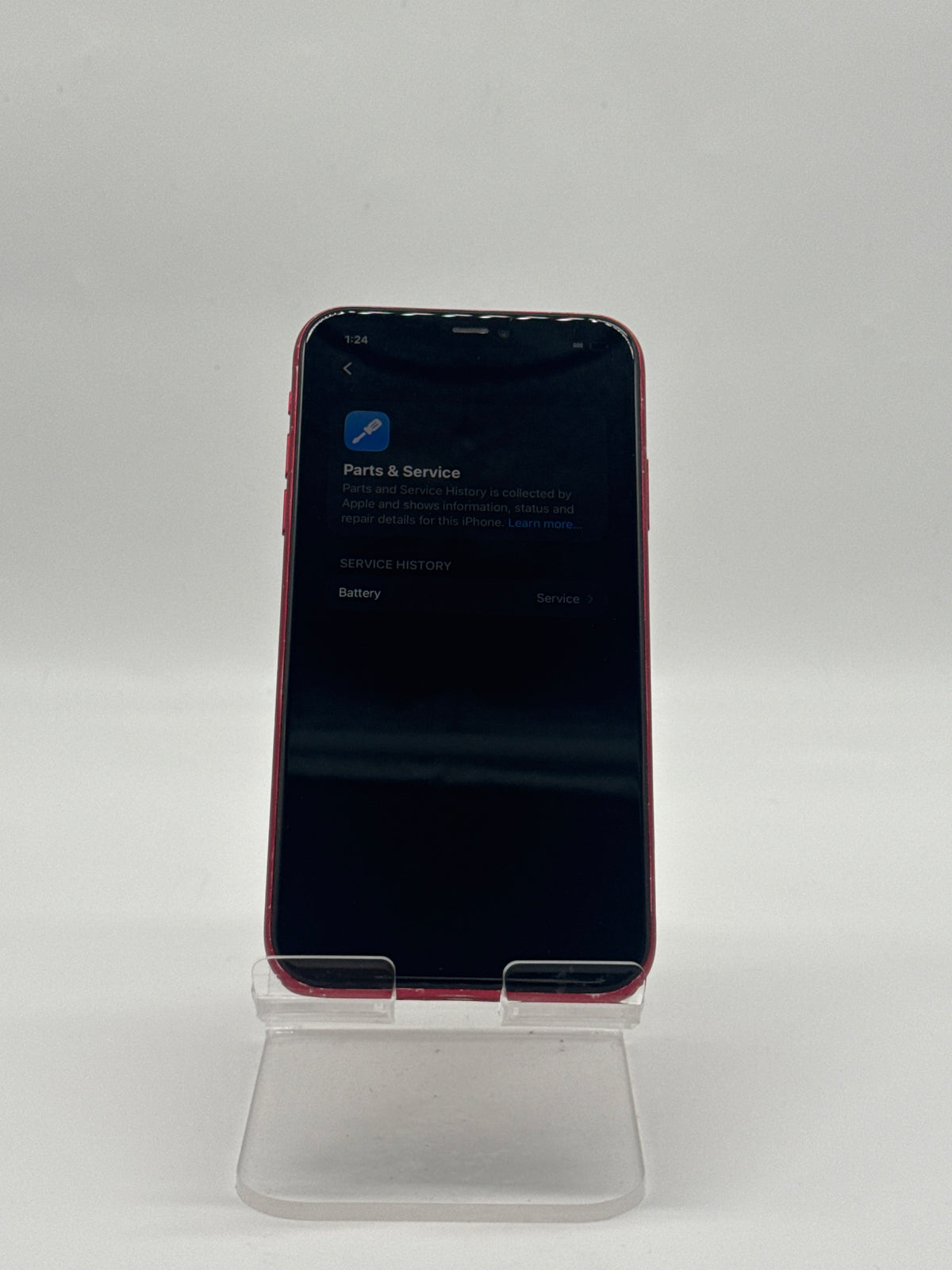 Apple iPhone 11 6.1" A2111 64GB Red Unlocked - Service Battery