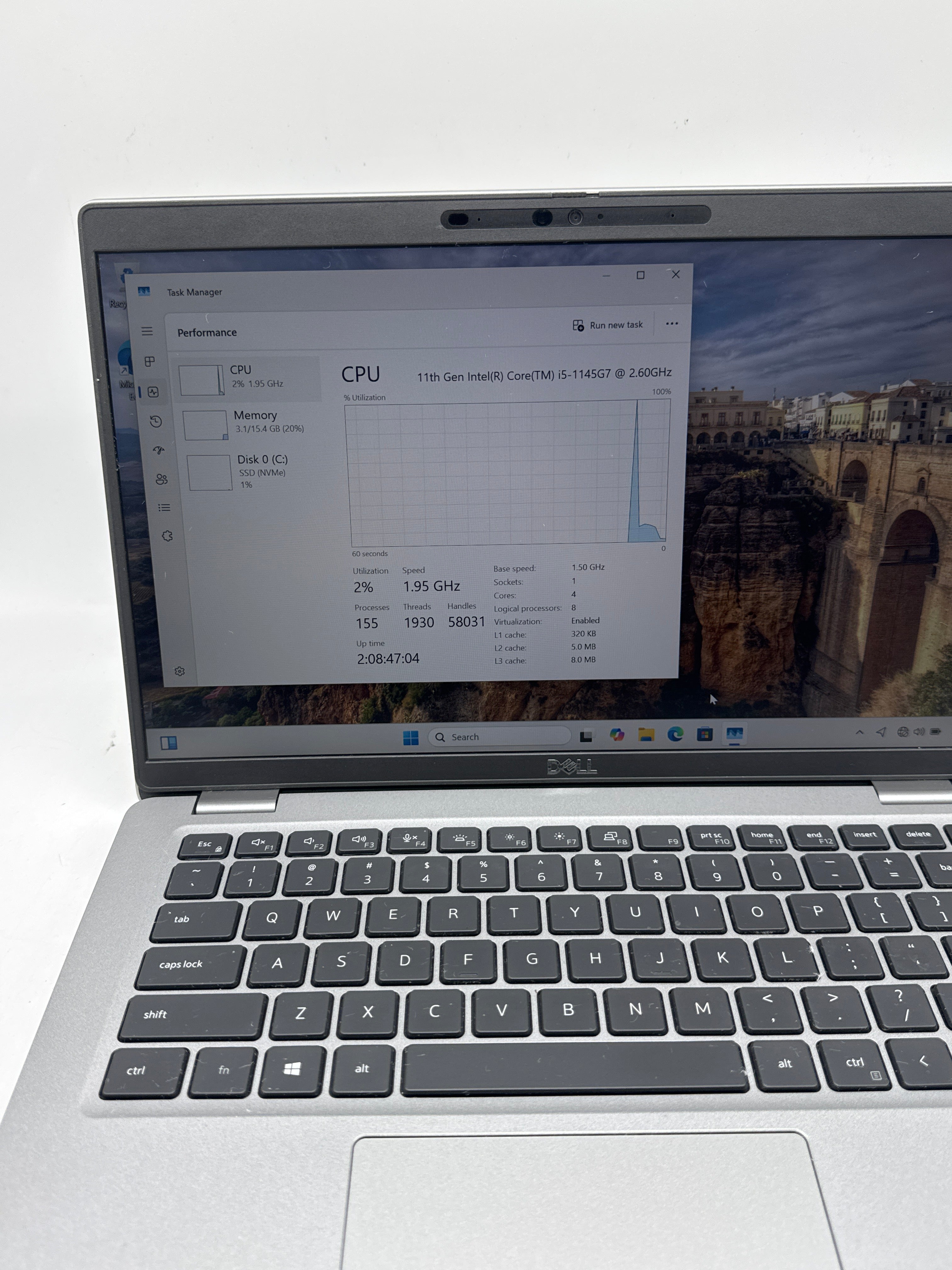 Dell Latitude 5420 i5-1145G7 16GB RAM 256GB SSD - Cracked Corners