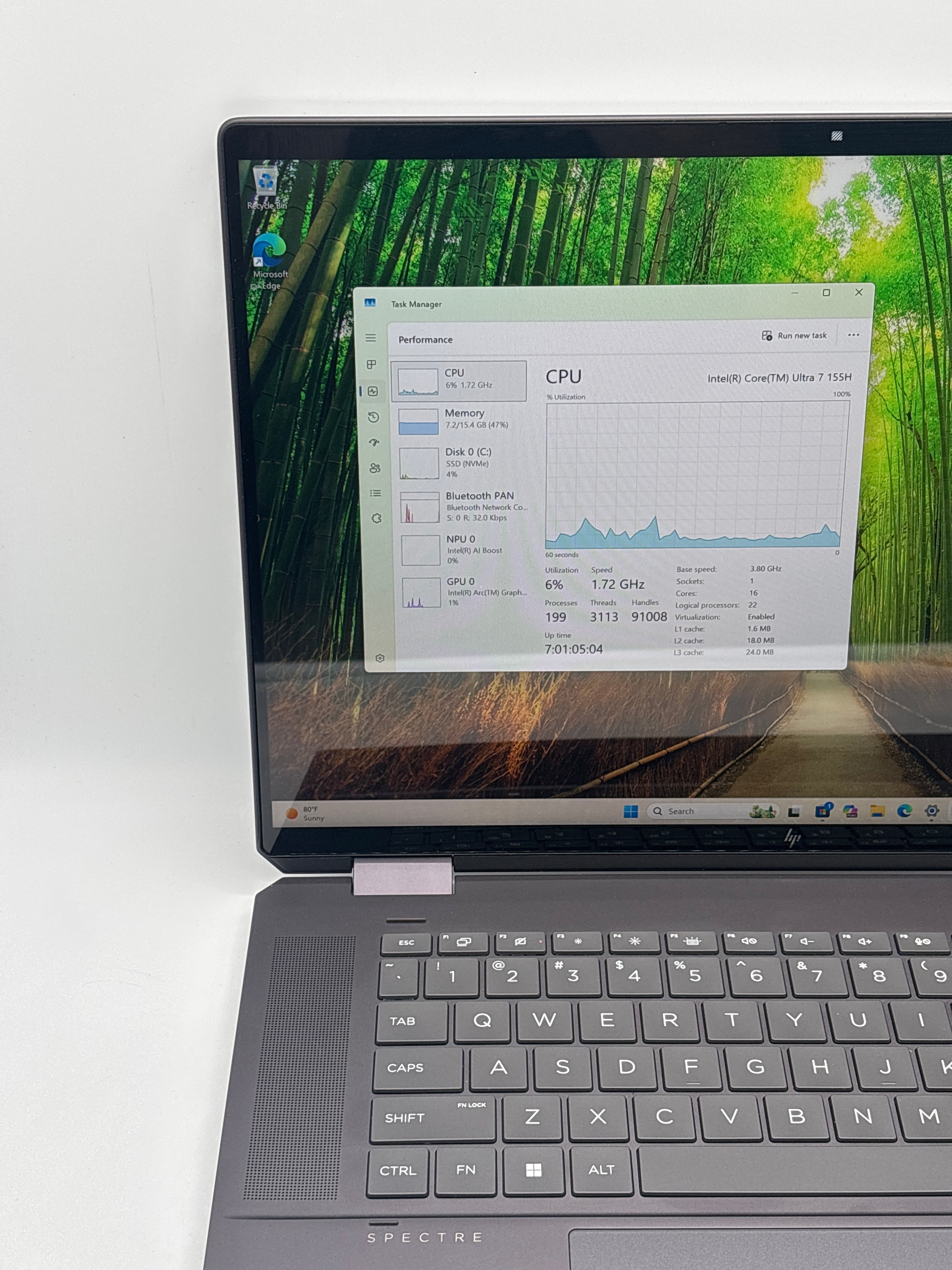 HP Spectre X360 16t-aa000 Ultra 7 155H 16GB RAM 512GB SSD