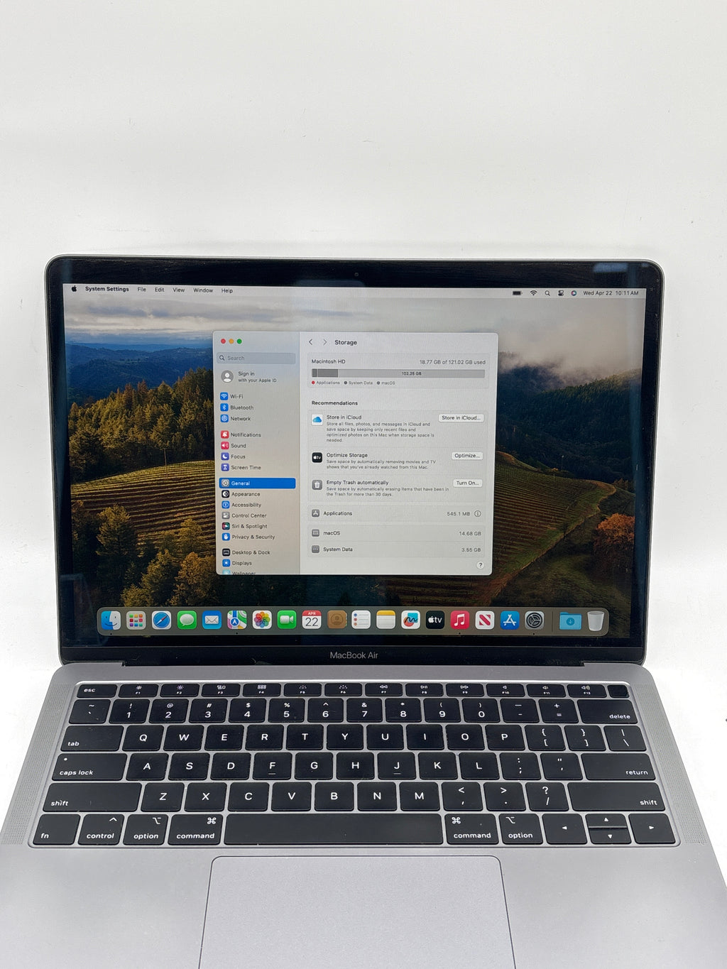 Apple MacBook Air 13" A1932 i5 8GB RAM 128GB SSD - Used