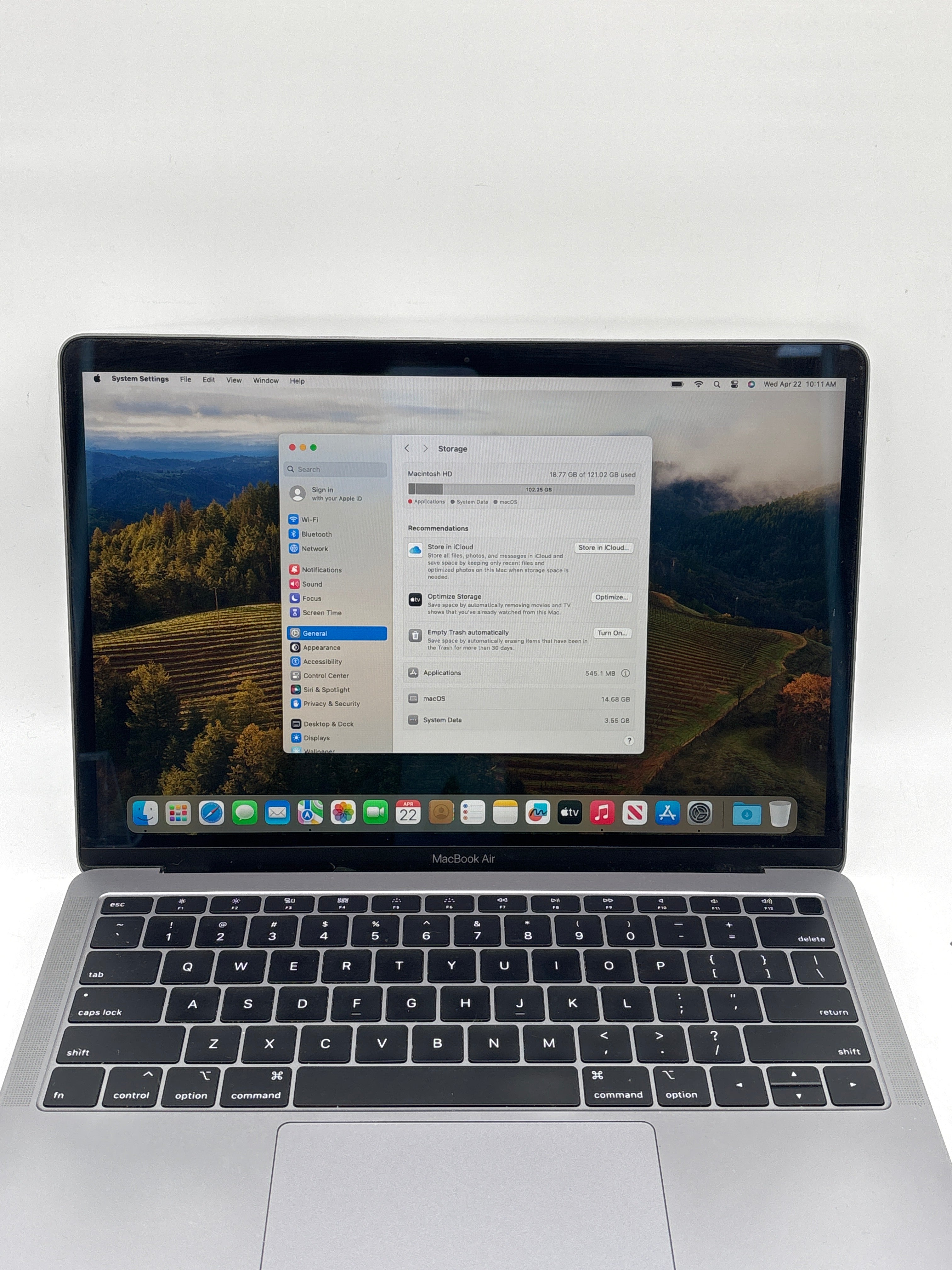 Apple MacBook Air 13" A1932 i5 8GB RAM 128GB SSD - Used