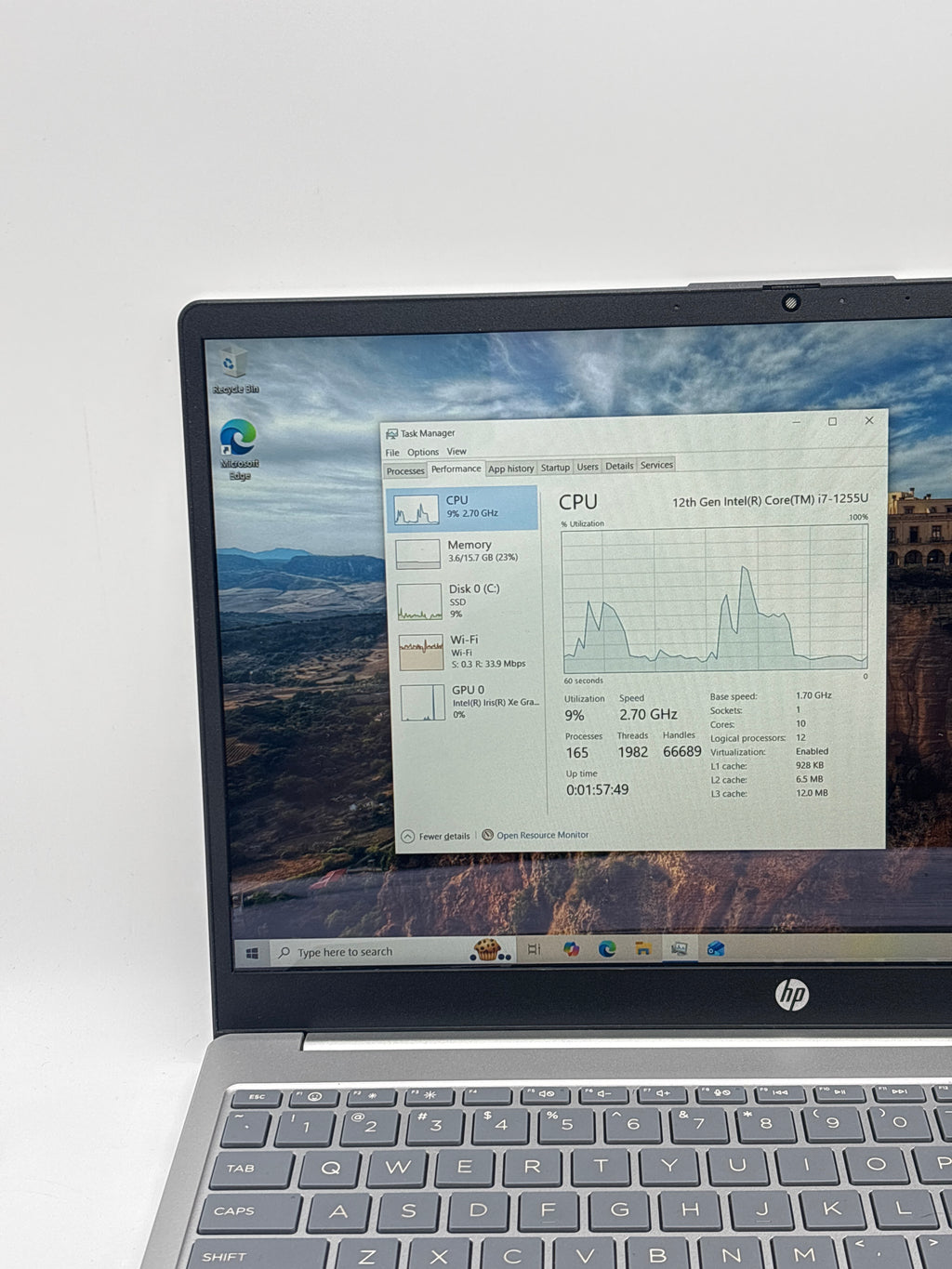 HP 15-fd0107dx i7-1255U 16GB RAM 512GB SSD - Used