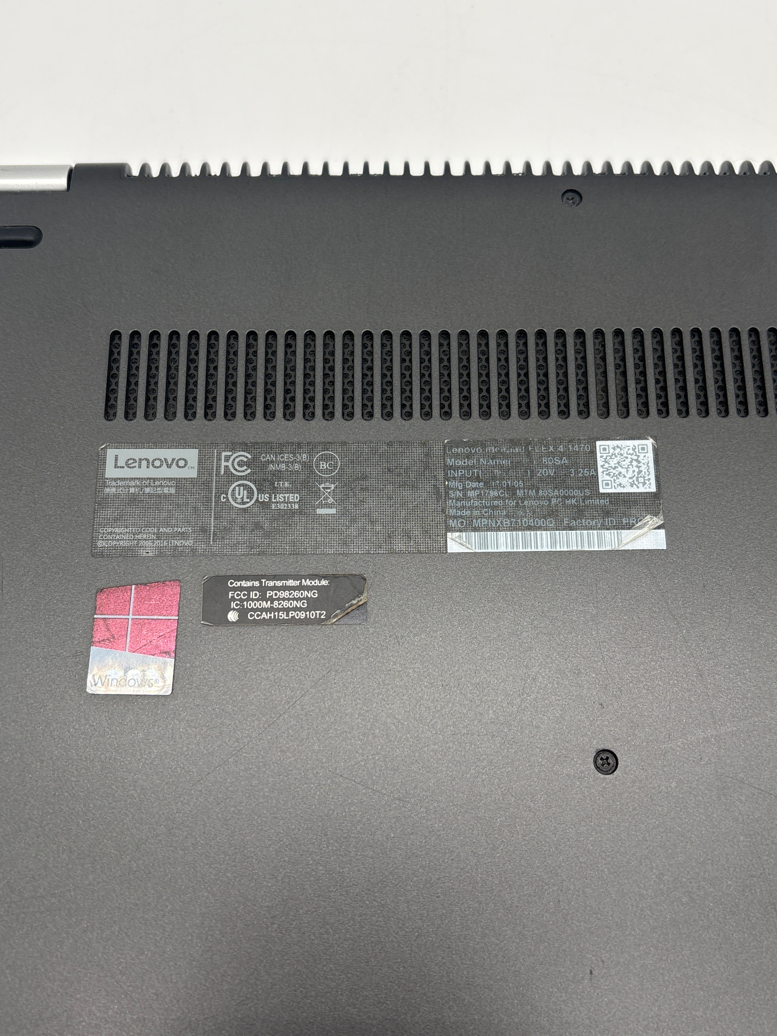 Lenovo Ideapad Flex 4 Intel Pentium 4GB RAM 500GB HDD  - For Parts (Read DESC)