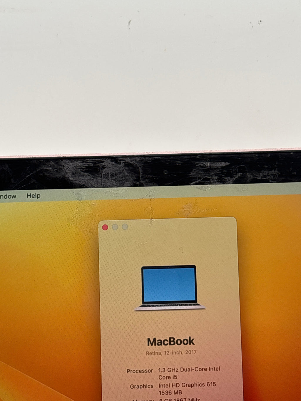 Apple MacBook Retina 12in 2017 A1534 Core i3 8GB RAM 512GB SSD - For Parts
