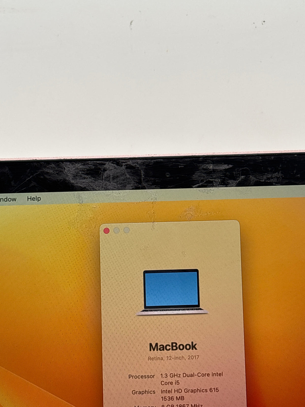 Apple MacBook Retina 12in 2017 A1534 Core i3 8GB RAM 512GB SSD - For Parts